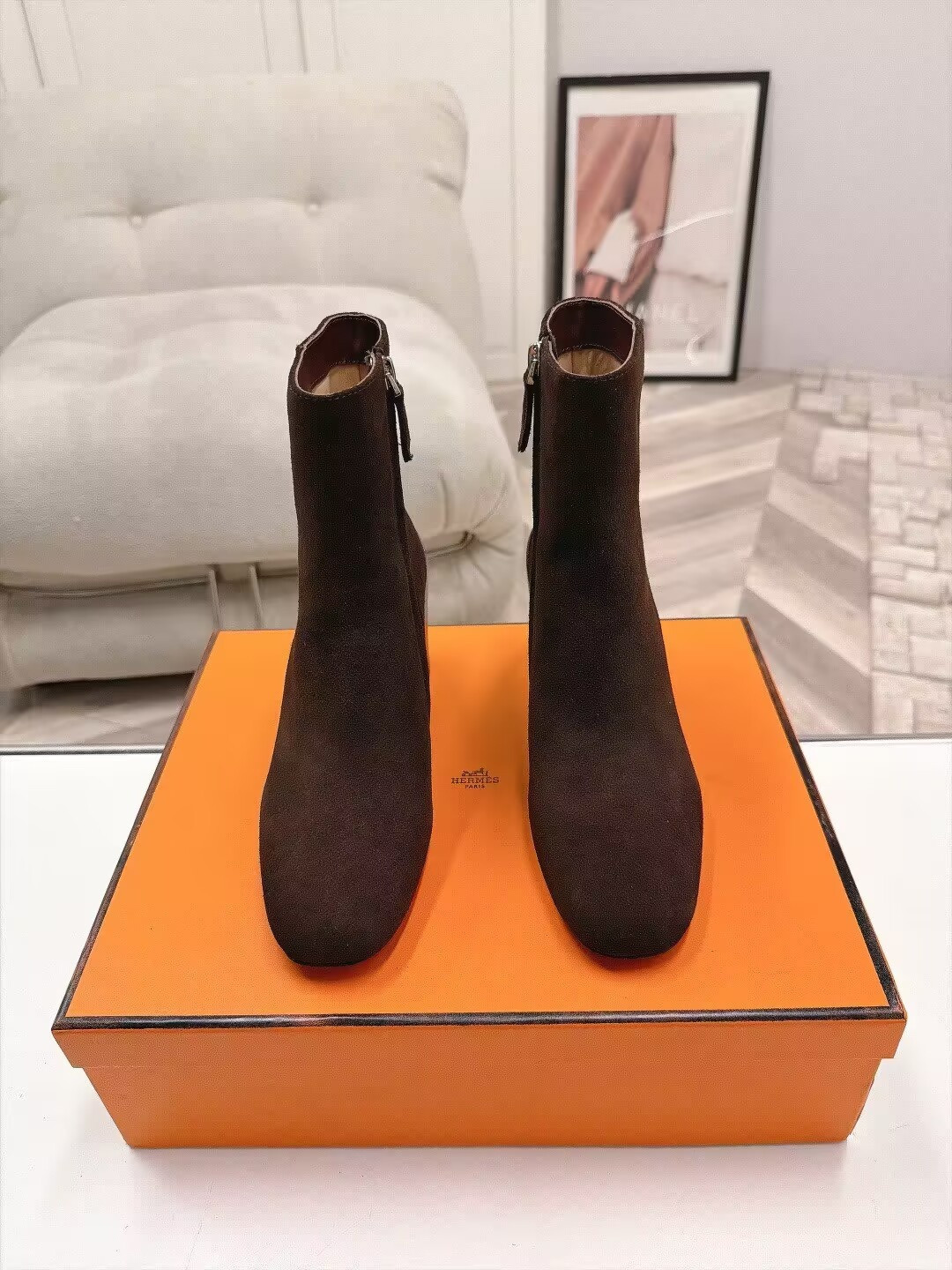 ua H**mes novita ankle boot