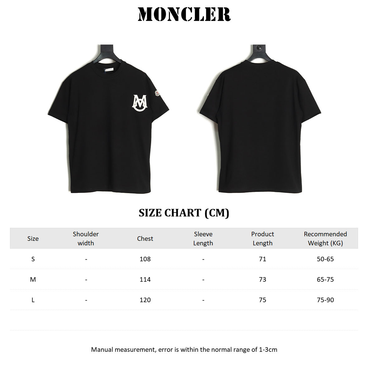 M0nc1er short-sleeved t-shirt