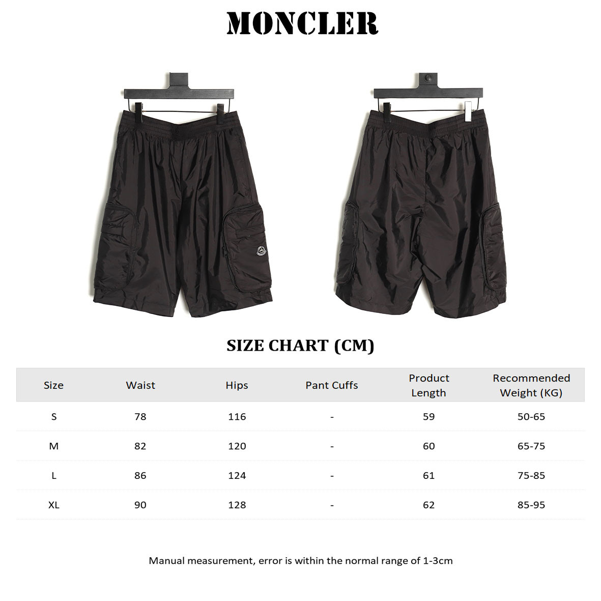 M0nc1er shorts