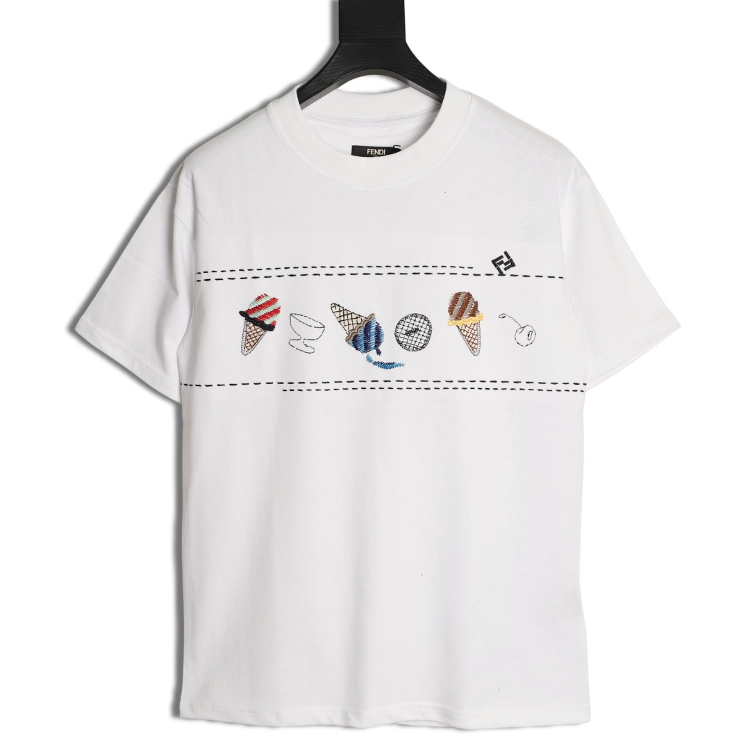 F**di 26ss short-sleeved t-shirt