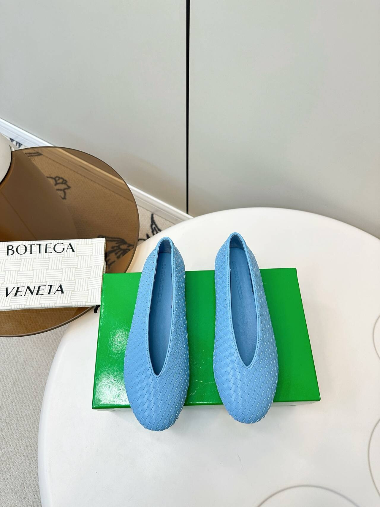ua bo*te*ga Ve*ne*ta intrecciato ballerina
