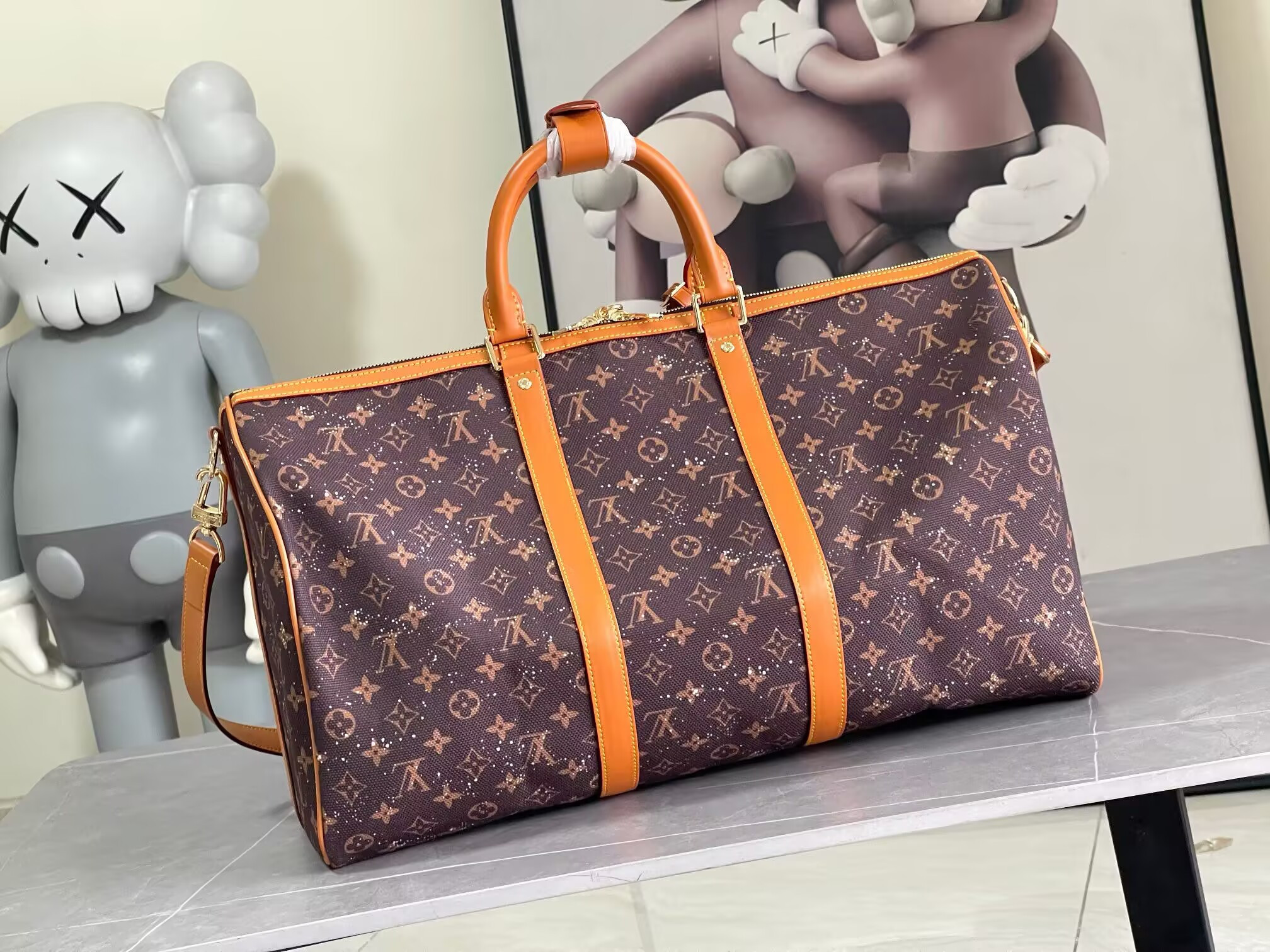 LV Keepall Bandoulière 50 M13977 50x29x23cm