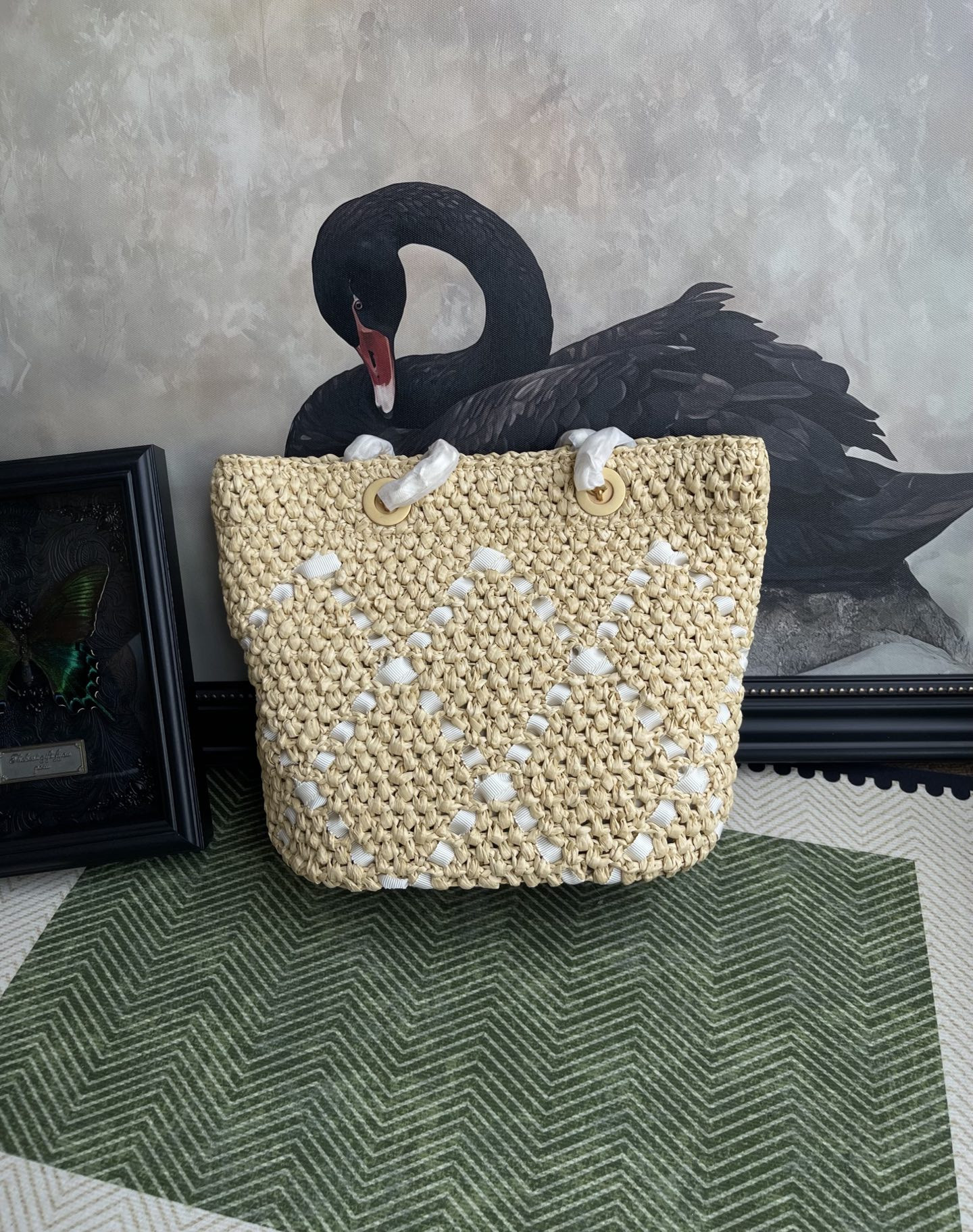 Ch*el shopping handbag as5811 22x31x10cm
