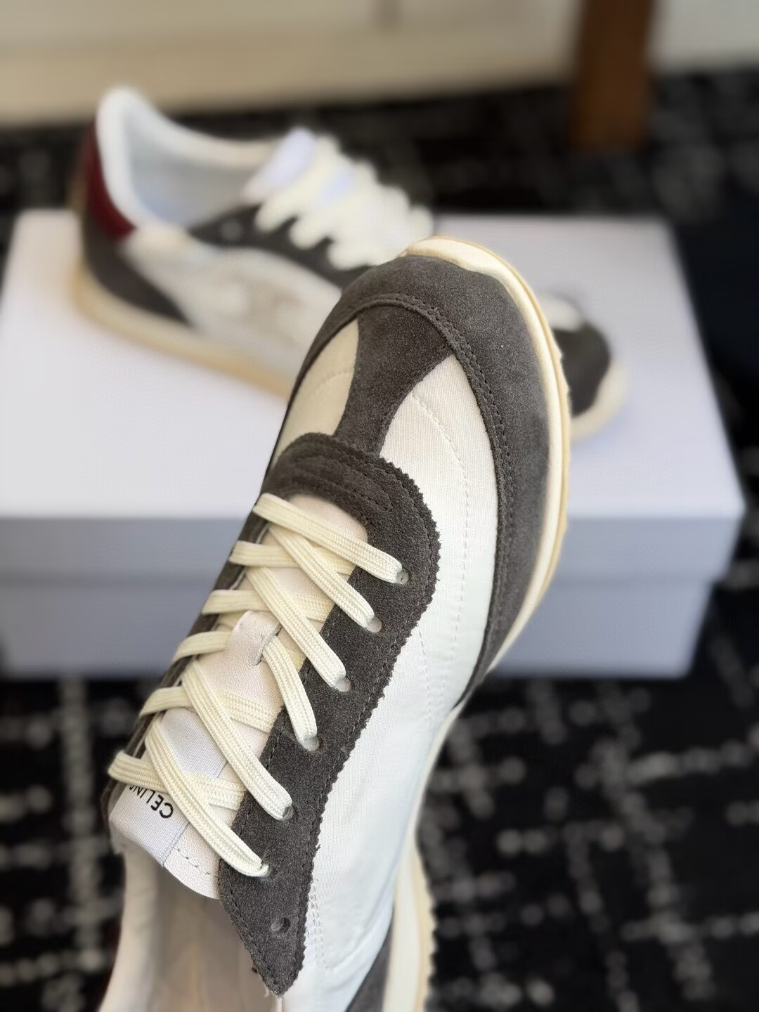 ua Ce**e race low lace-up sneaker
