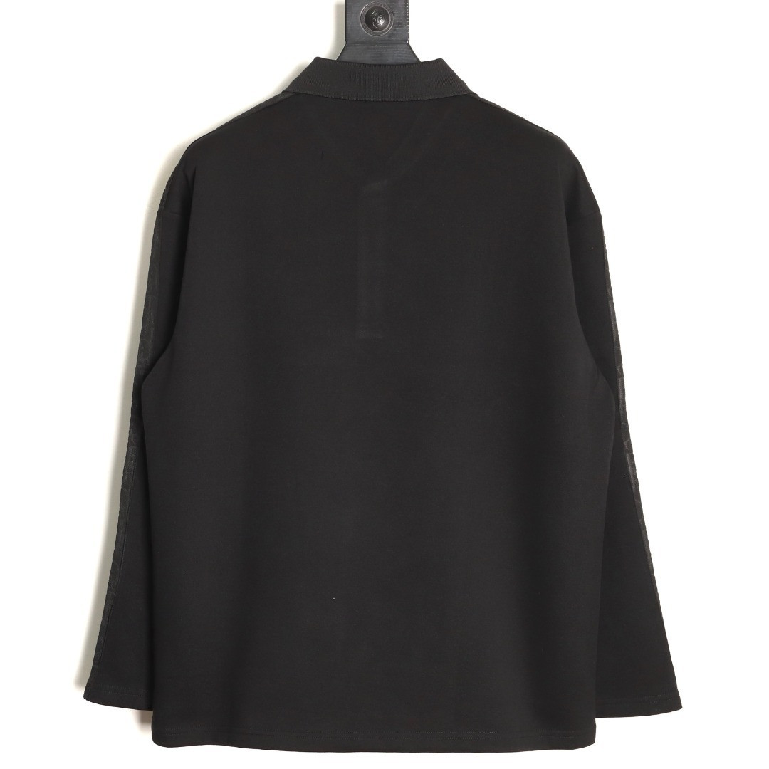 D*or long-sleeved polo shirt