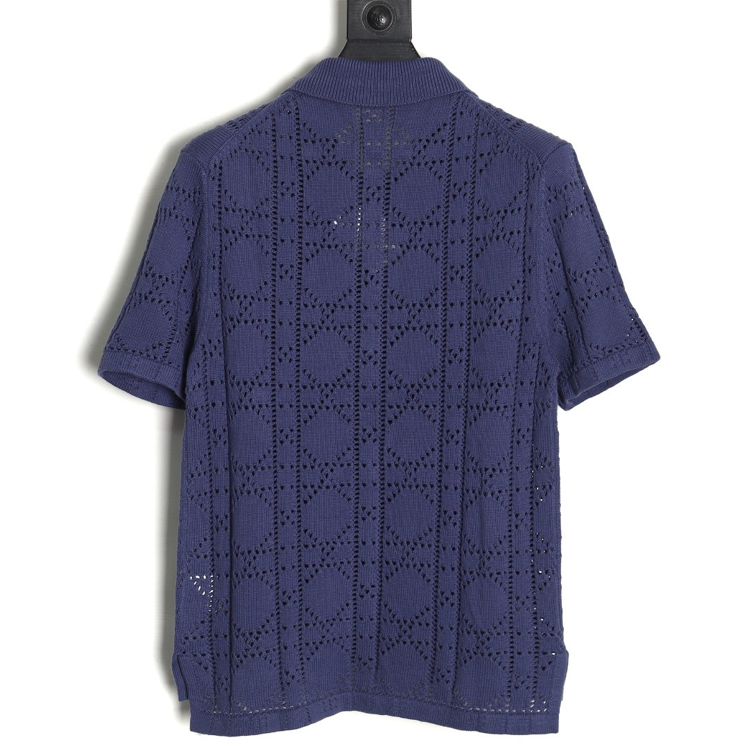 D*or 24ss knitting short-sleeved