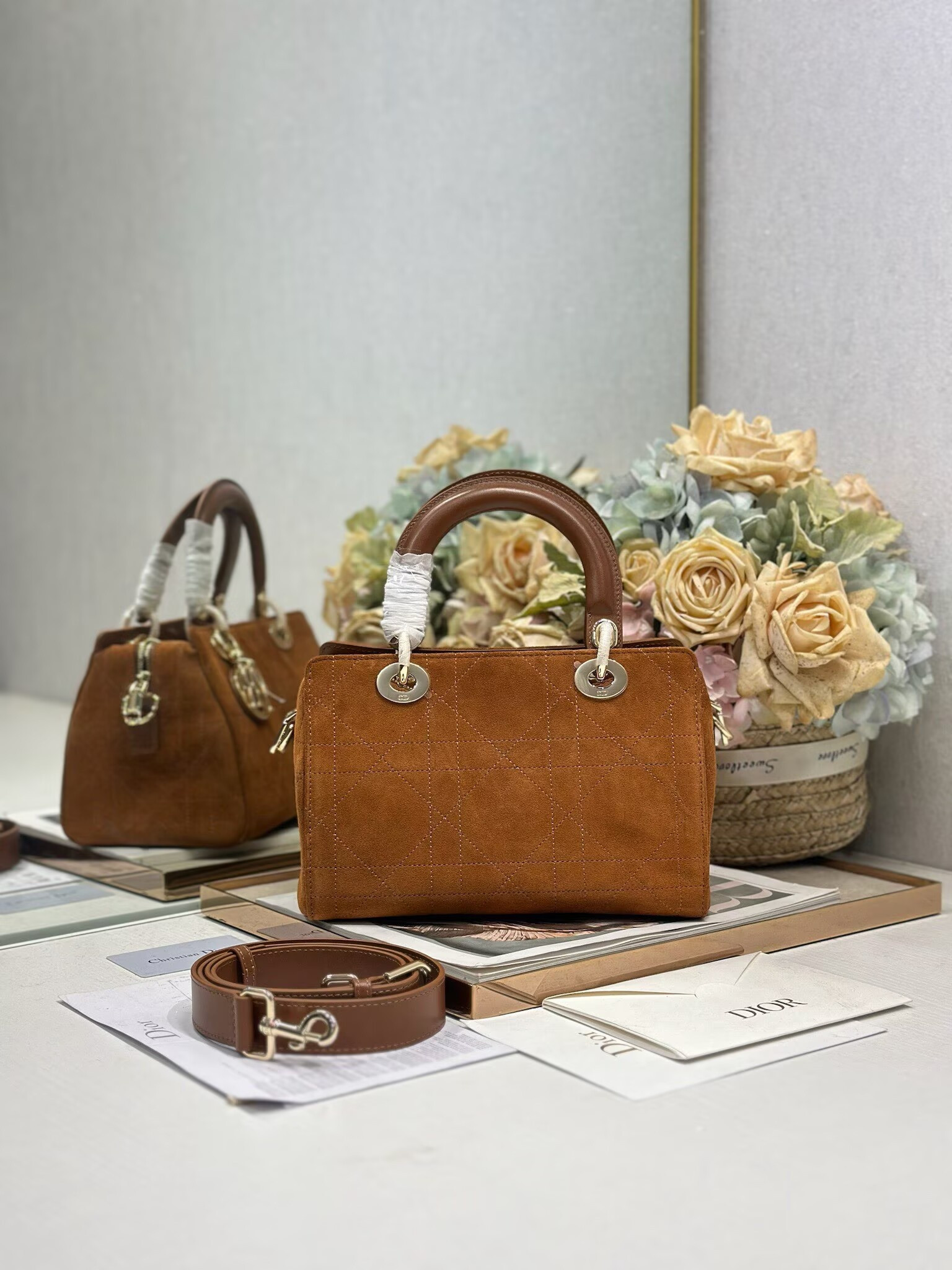 D*or small granville bag 25x16.5x14.5cm