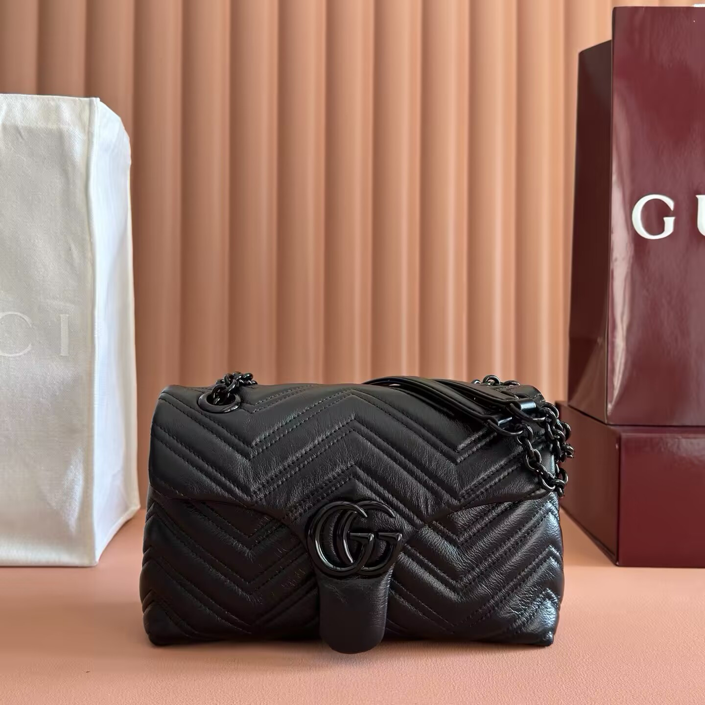 G*u*i gg marmont small shoulder bag 23x17x9cm
