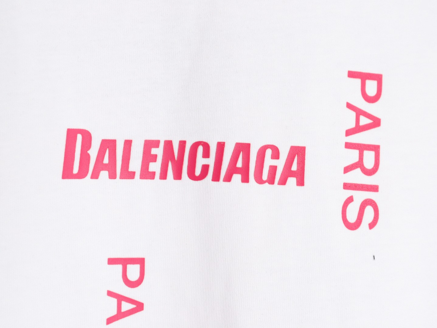 Ba*len*cia*ga 24ss short-sleeved t-shirt