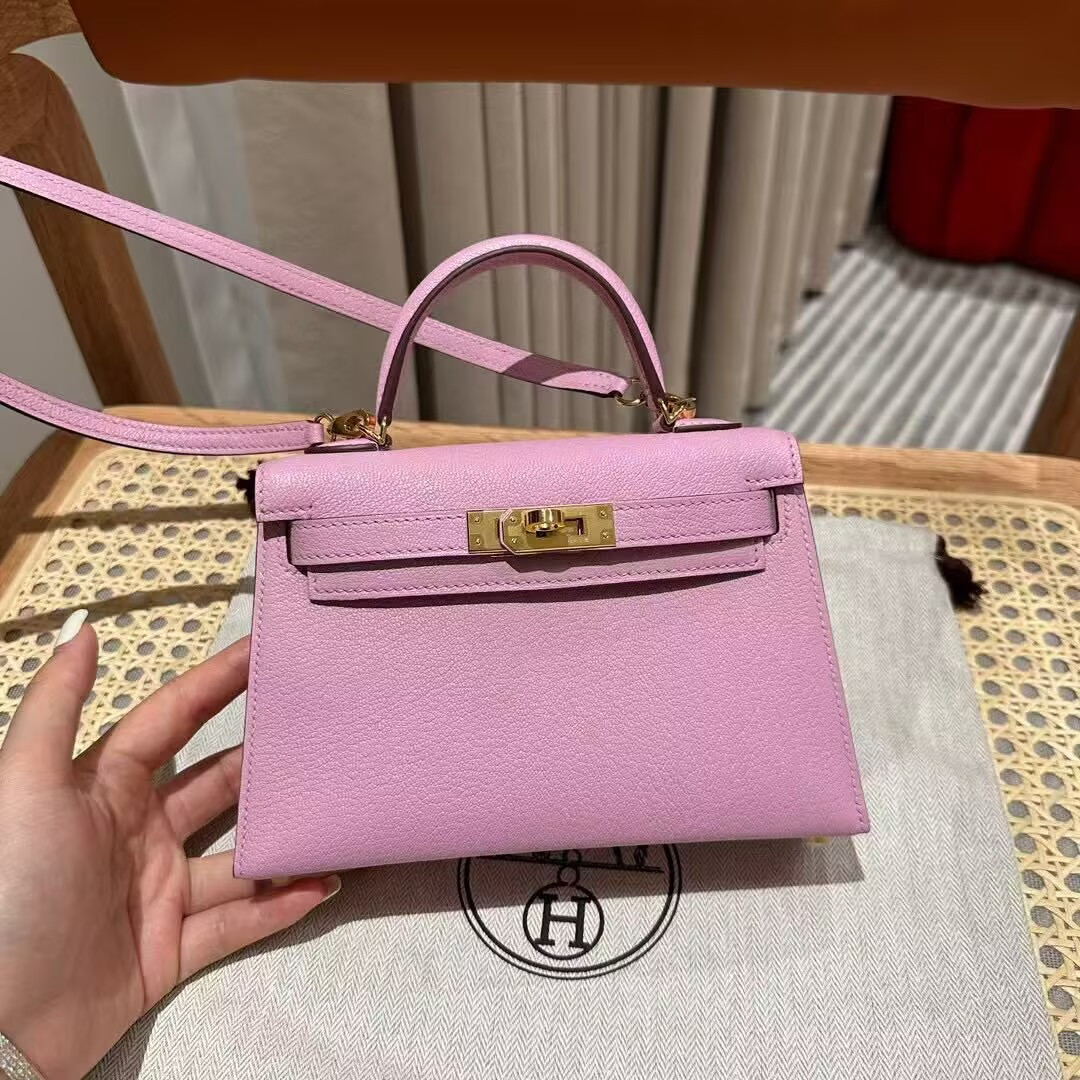 h**mes mini kelly chèvre 19 19×6×12cm (20 days for cusT0mization)