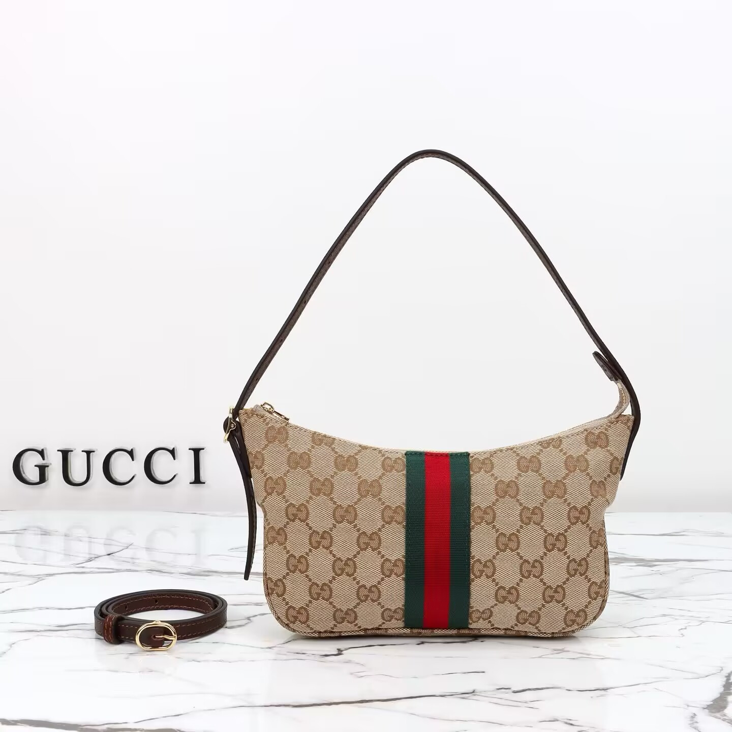 G*u*i lunetta small crossbody bag 22x13x3cm