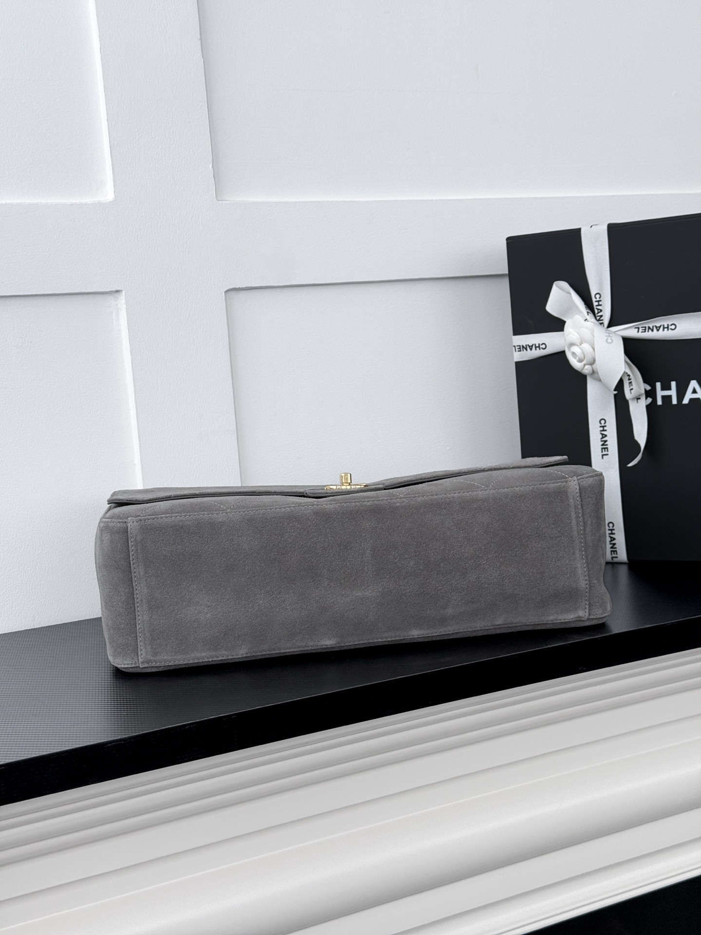 Ch*el flap bag as6628 38.5x26x11cm