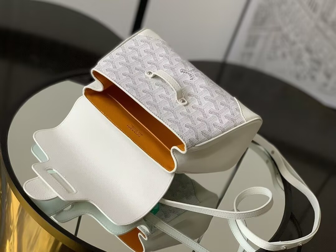 Go*ard white mini Go*ardine saigon souple 20x7.5x15cm