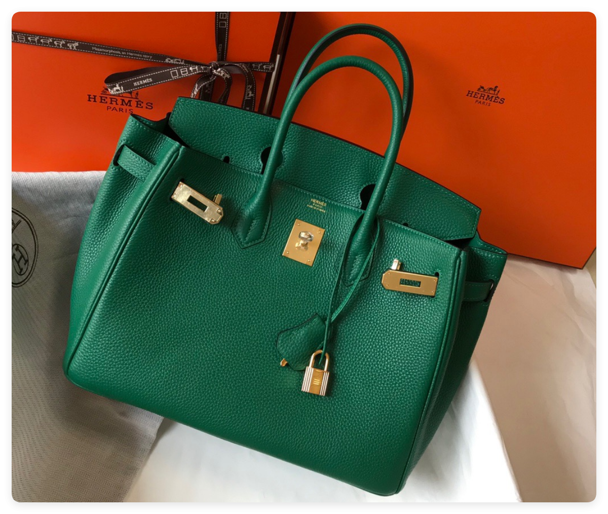 H**mes birkin gold 25 30 35