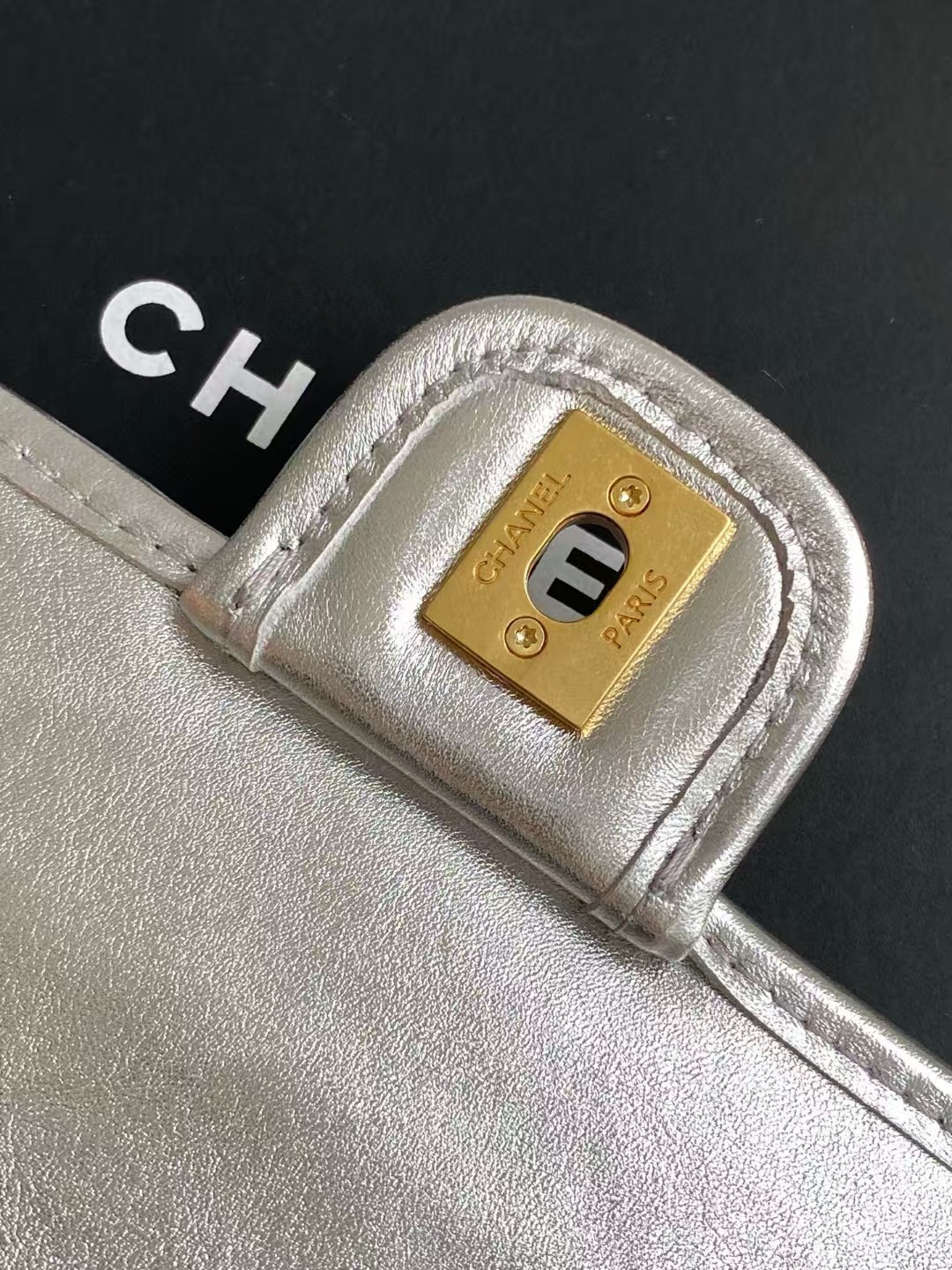 Ch*el mini flap bag 13x19x5.5cm as4797
