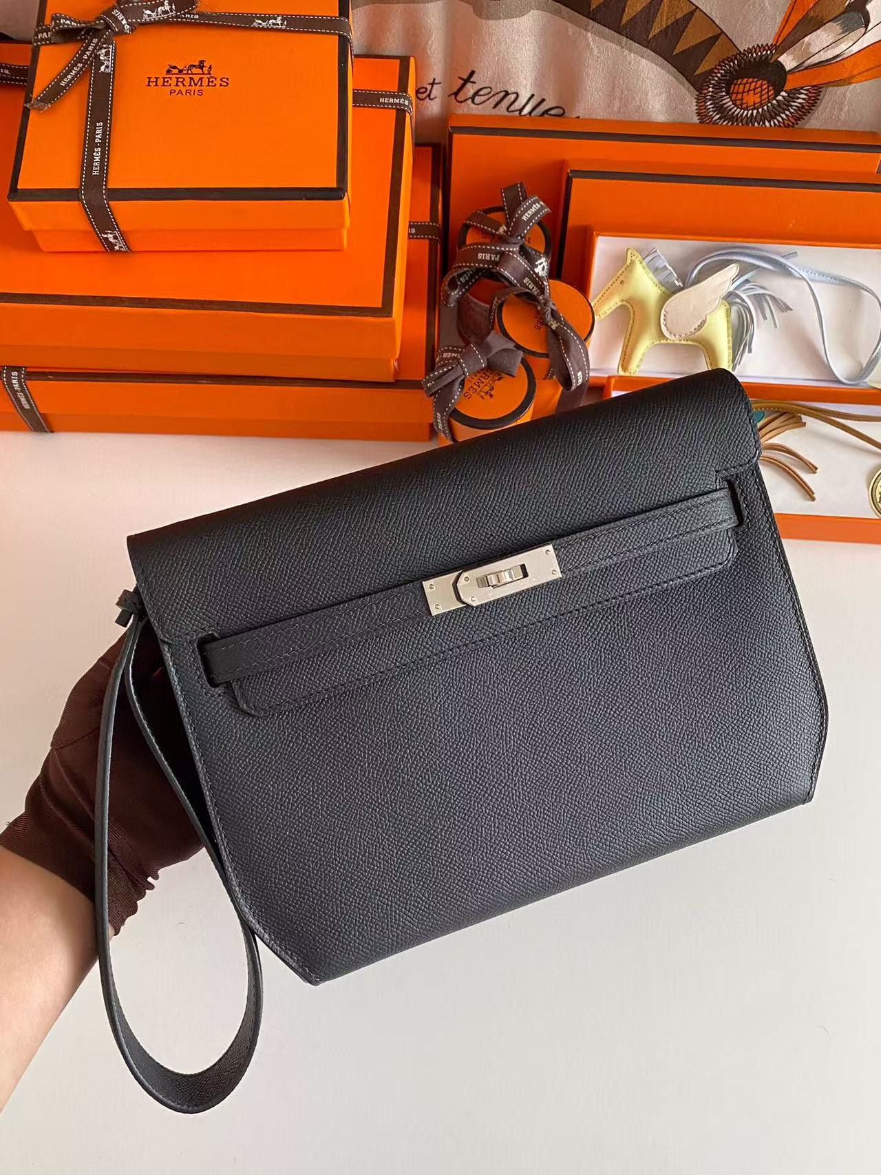 H**mes kelly depeches epsom 25cm