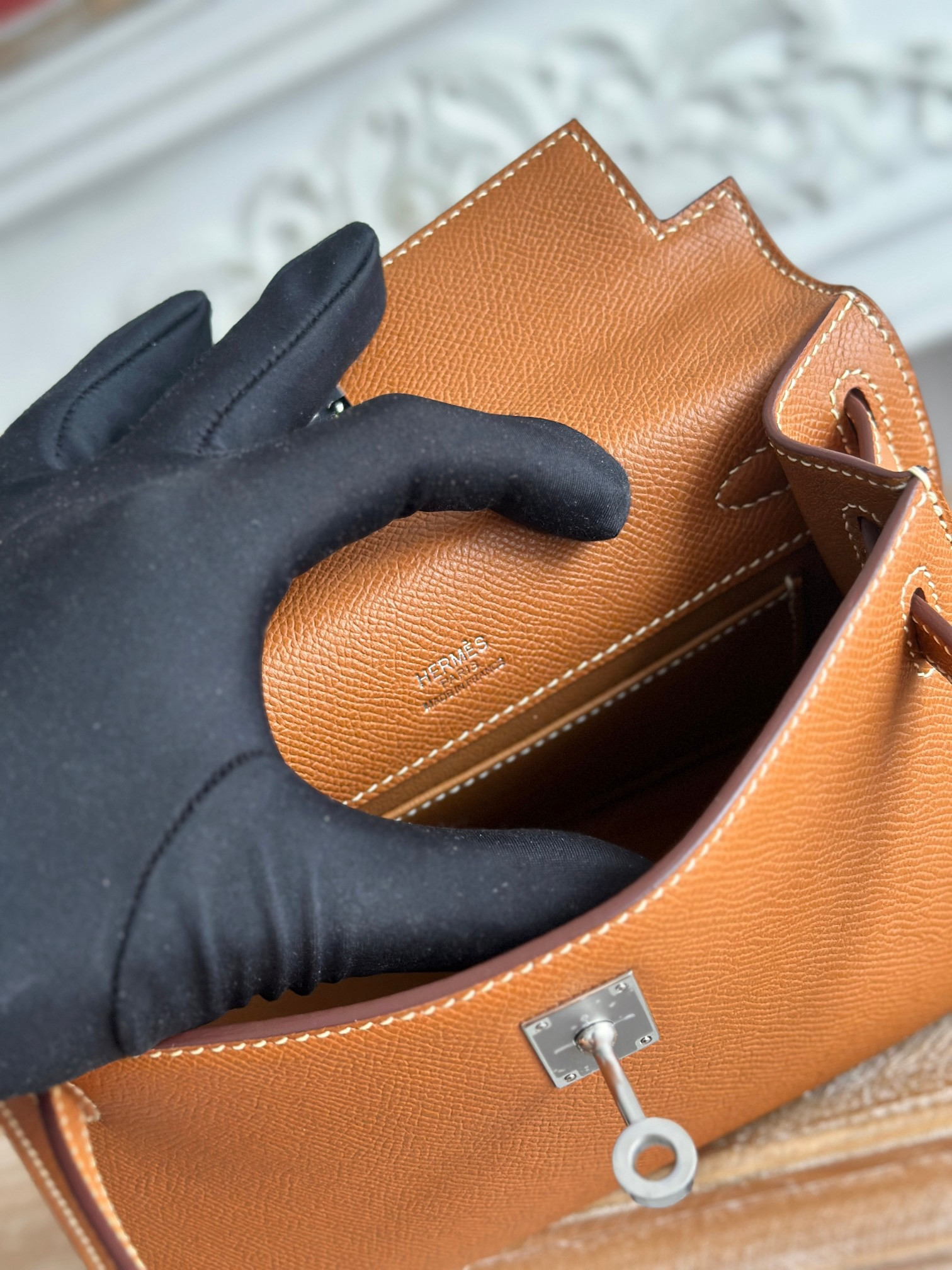 H**mes kelly mini epsom 22 22×7×13cm
