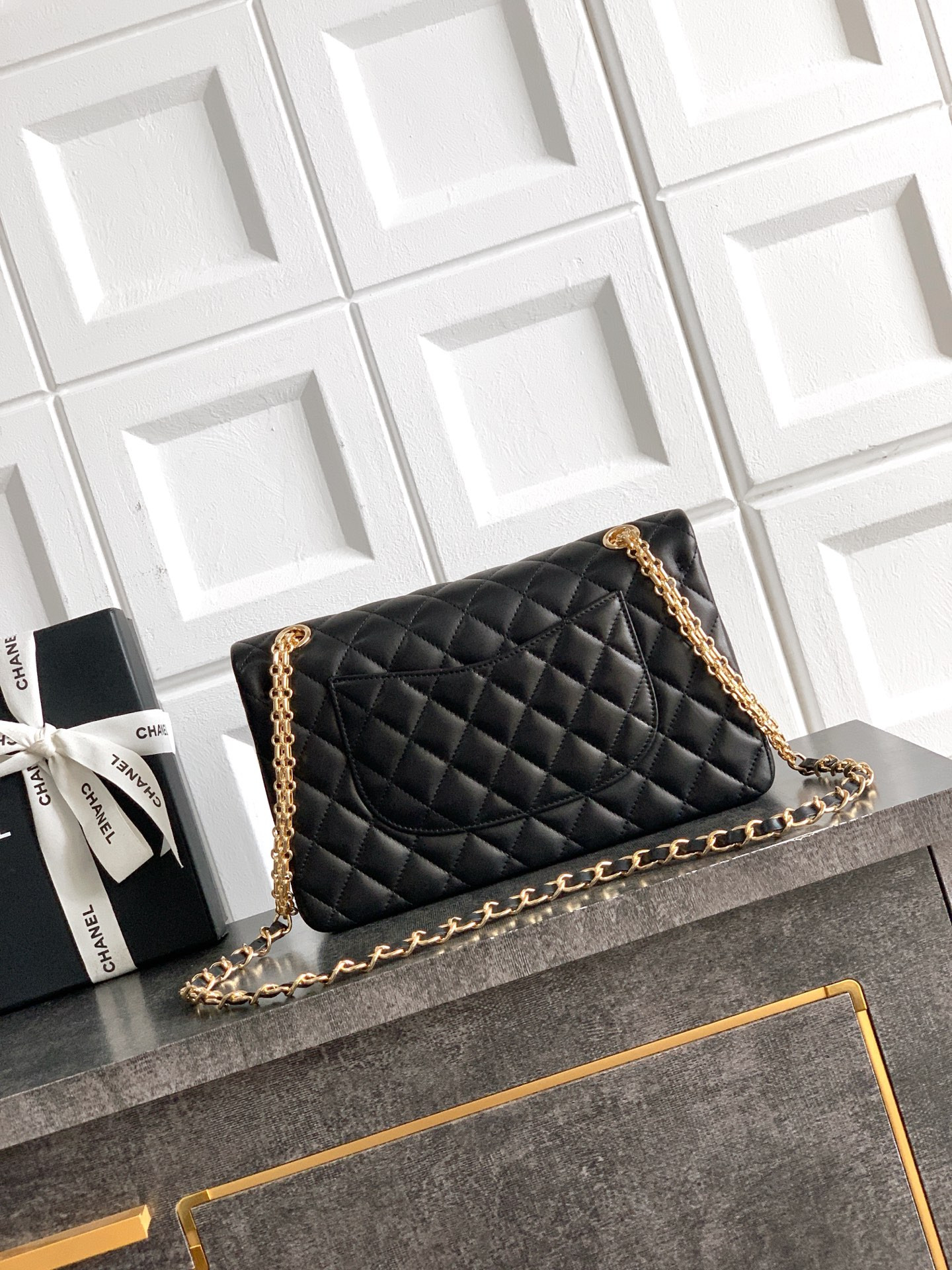 Ch*el flap handbag 25.5x15.5x6.5cm