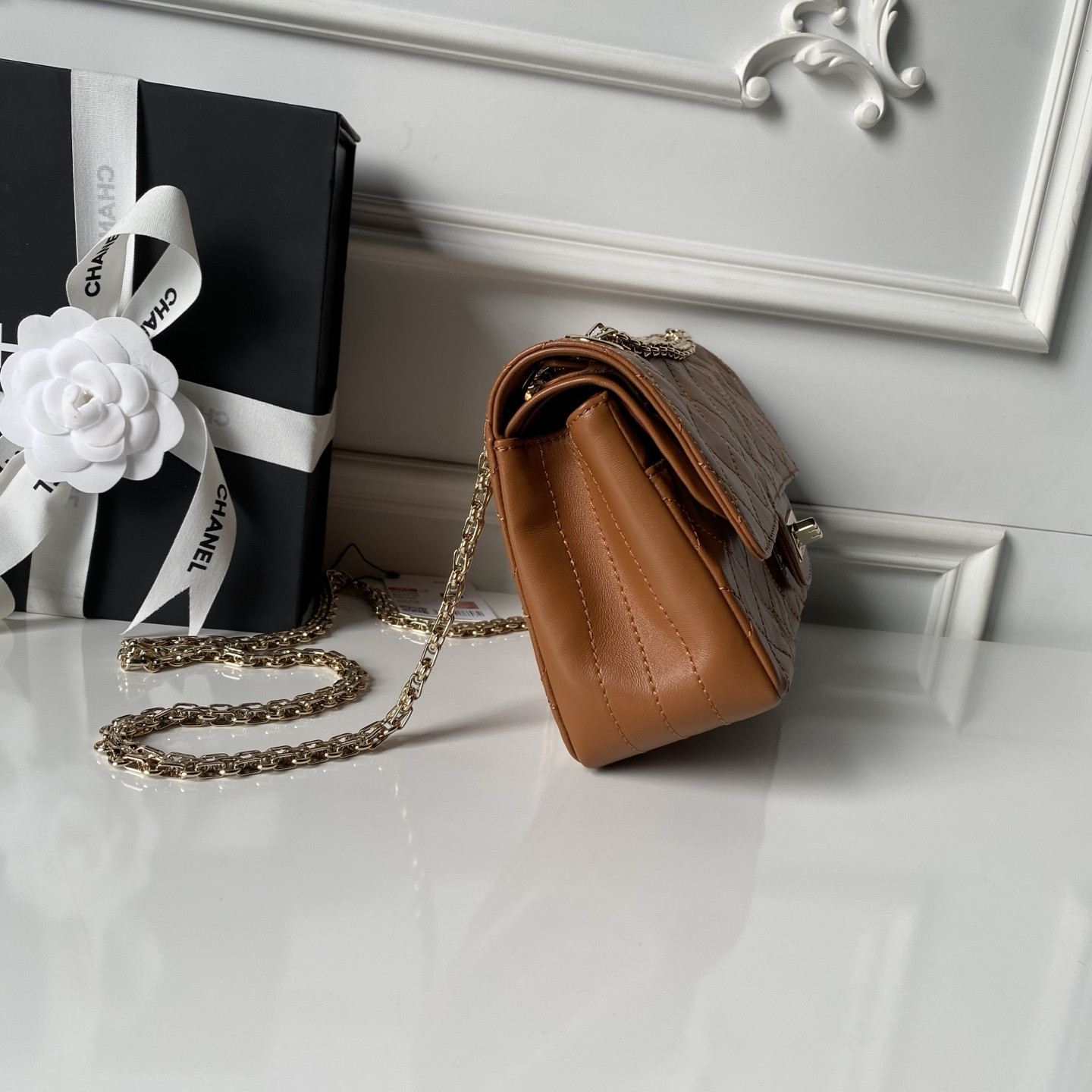 Ch*el 2.55 handbag a37586 16x24x7.5cm