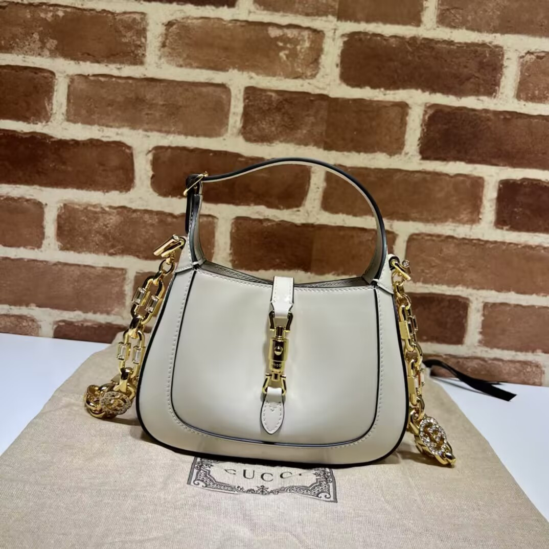 G*u*i mini jackie 1961 patent leather shoulder bag 19x13x3cm