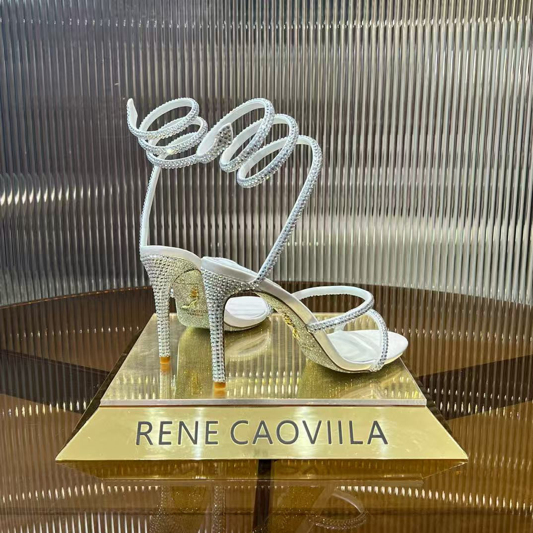 ua renÉ Ca0v1LLa cleo pumps sandals 95mm