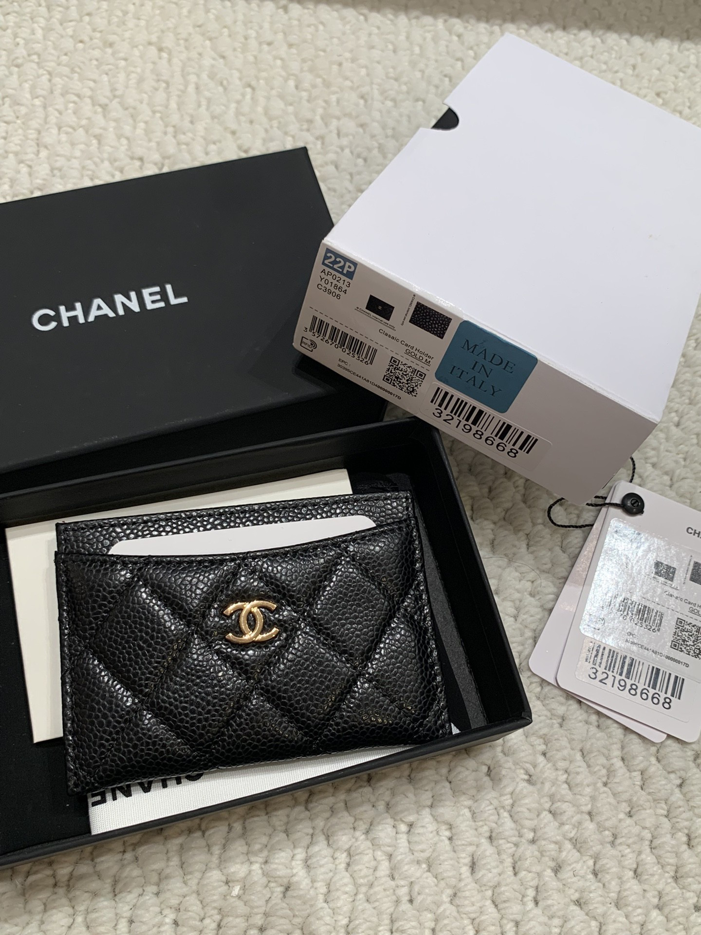 Ch*el card holder 10cm