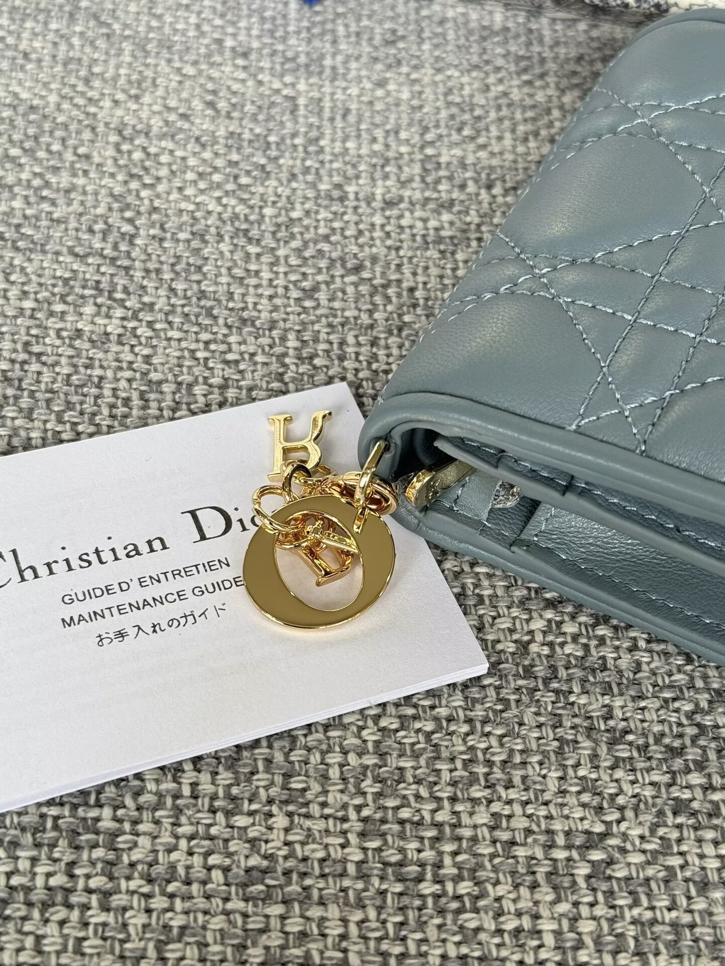 D*or mini lady D*or gardenia wallet 11x9x3cm