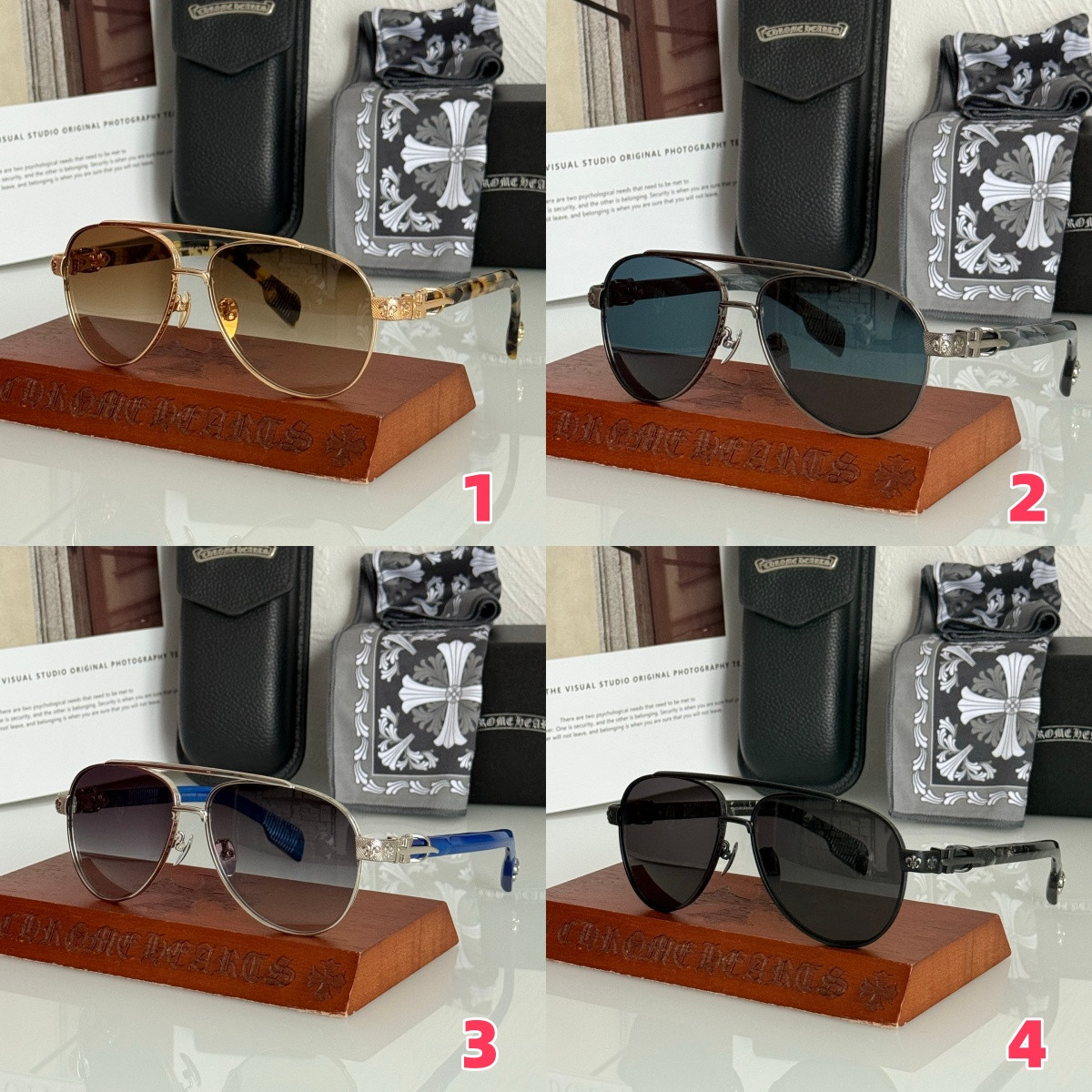Ch**me He**ts glasses ch8278 62-14-154