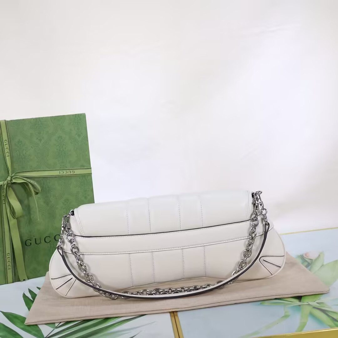 G*u*i horsebit chain shoulder bag 38x15x16cm