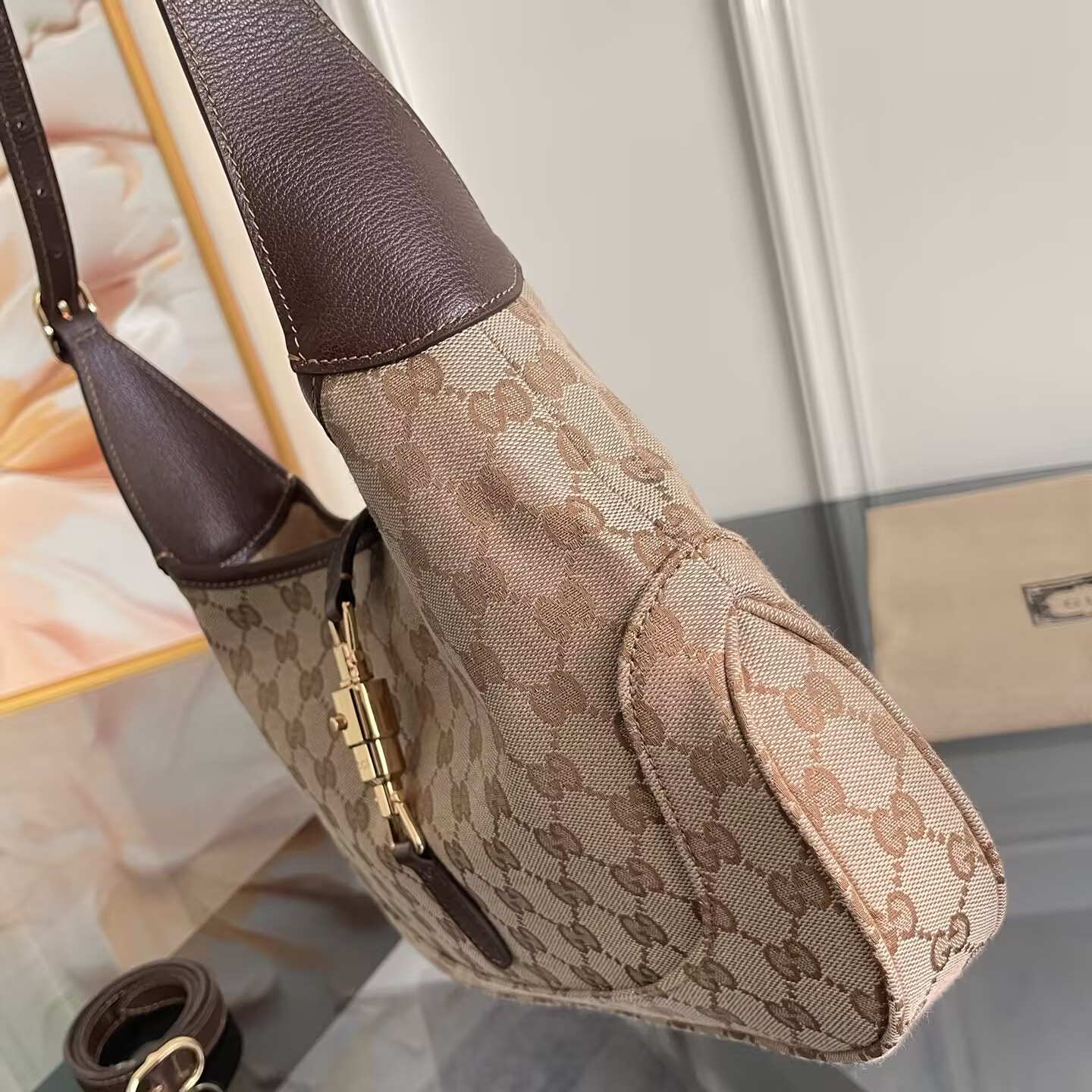 G*u*i jackie 1961 medium shoulder bag 31.5x22x5cm