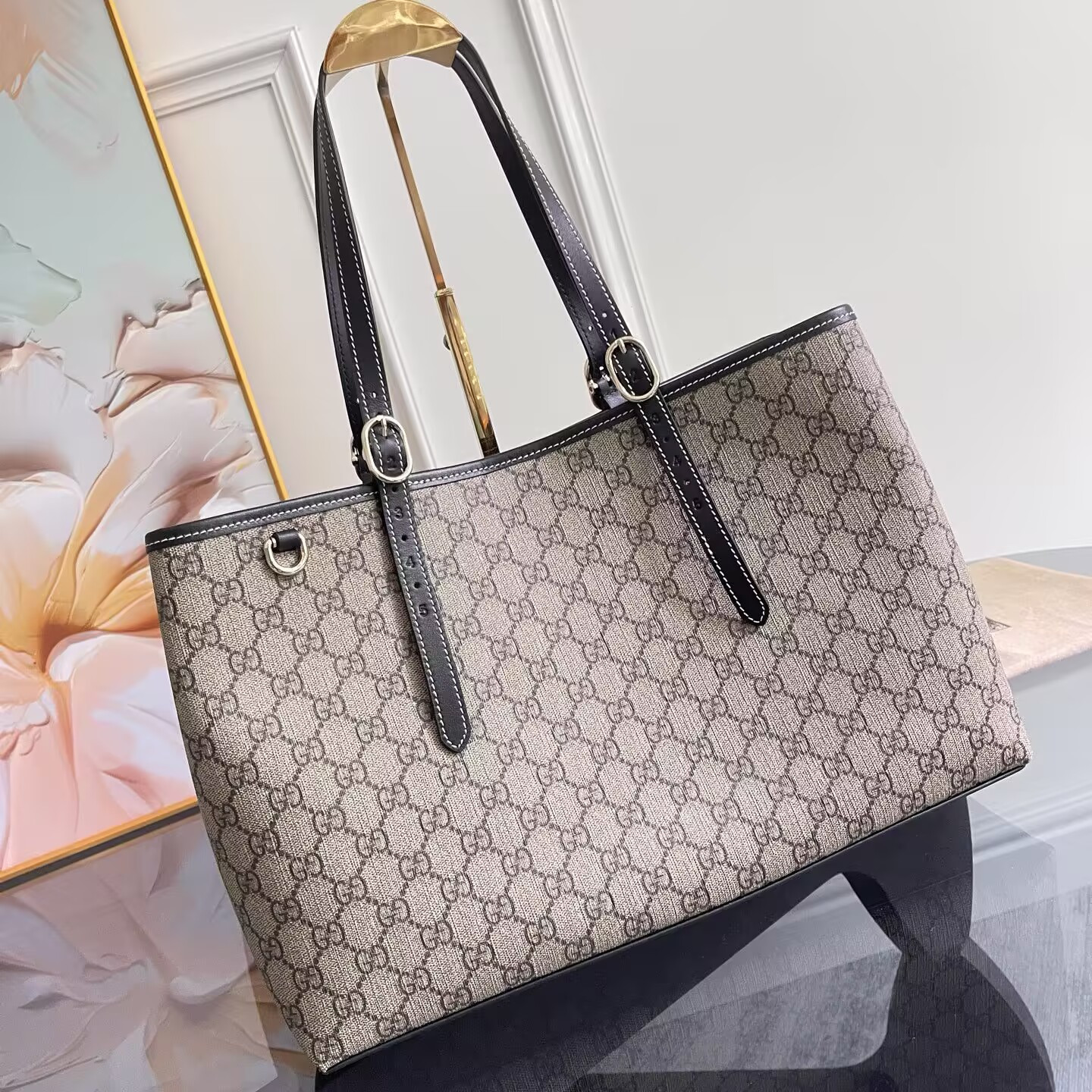 G*u*i gg emblem large tote bag 38x25x15cm