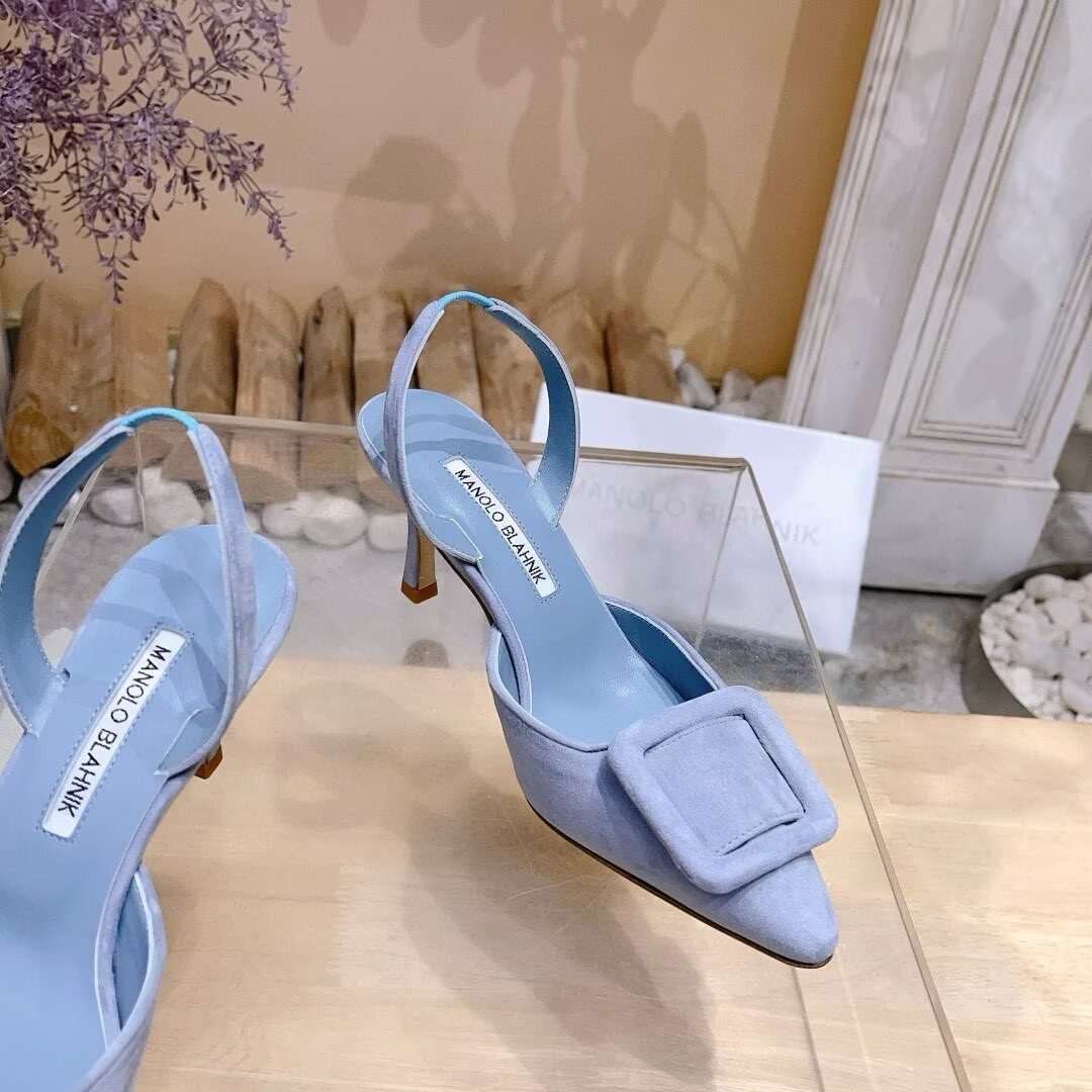 ua ma*n010 B1ah*ik may*li buckle detail slingback pumps