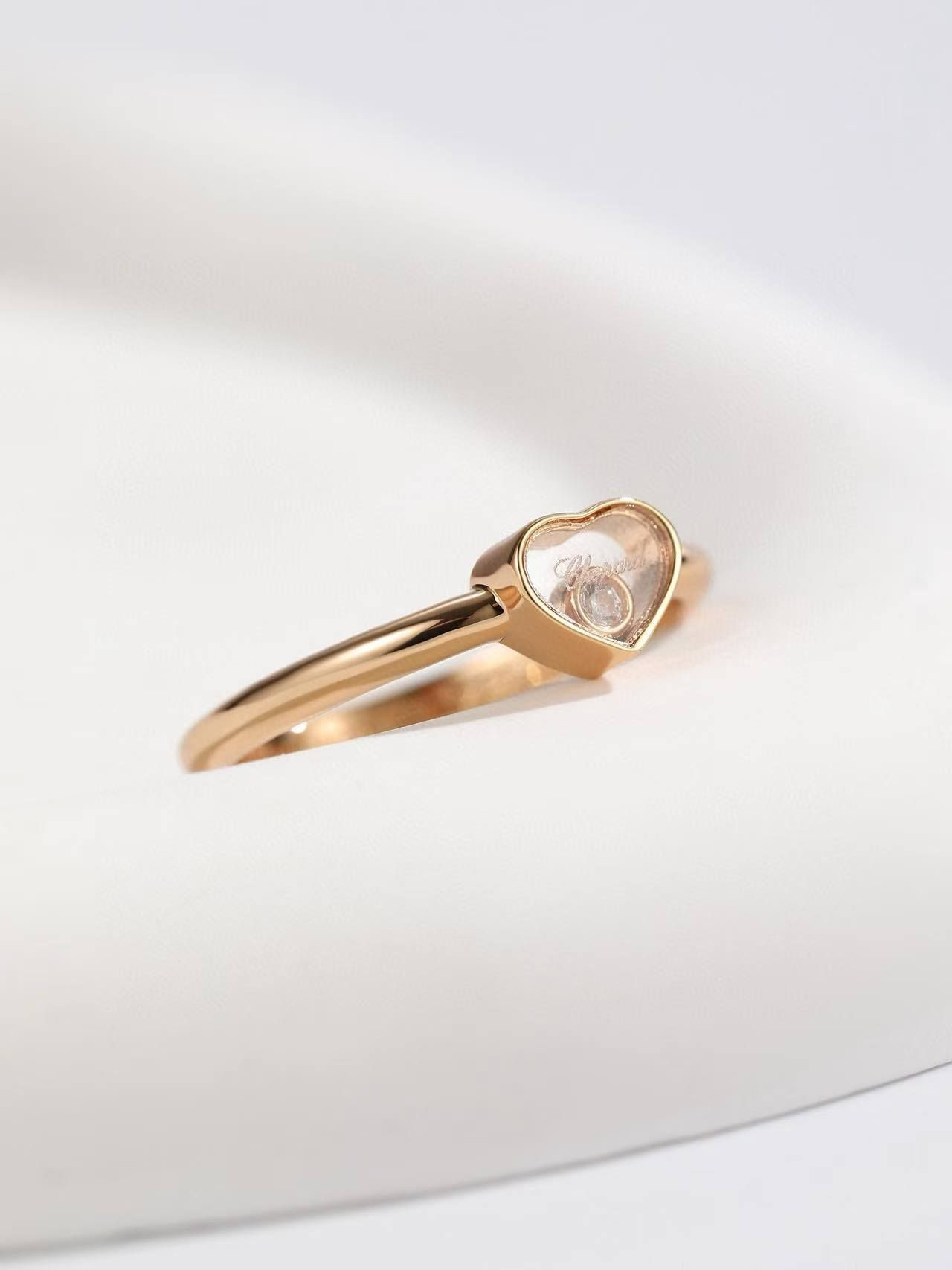 Ch0pard my happy heart di*m*nd ring