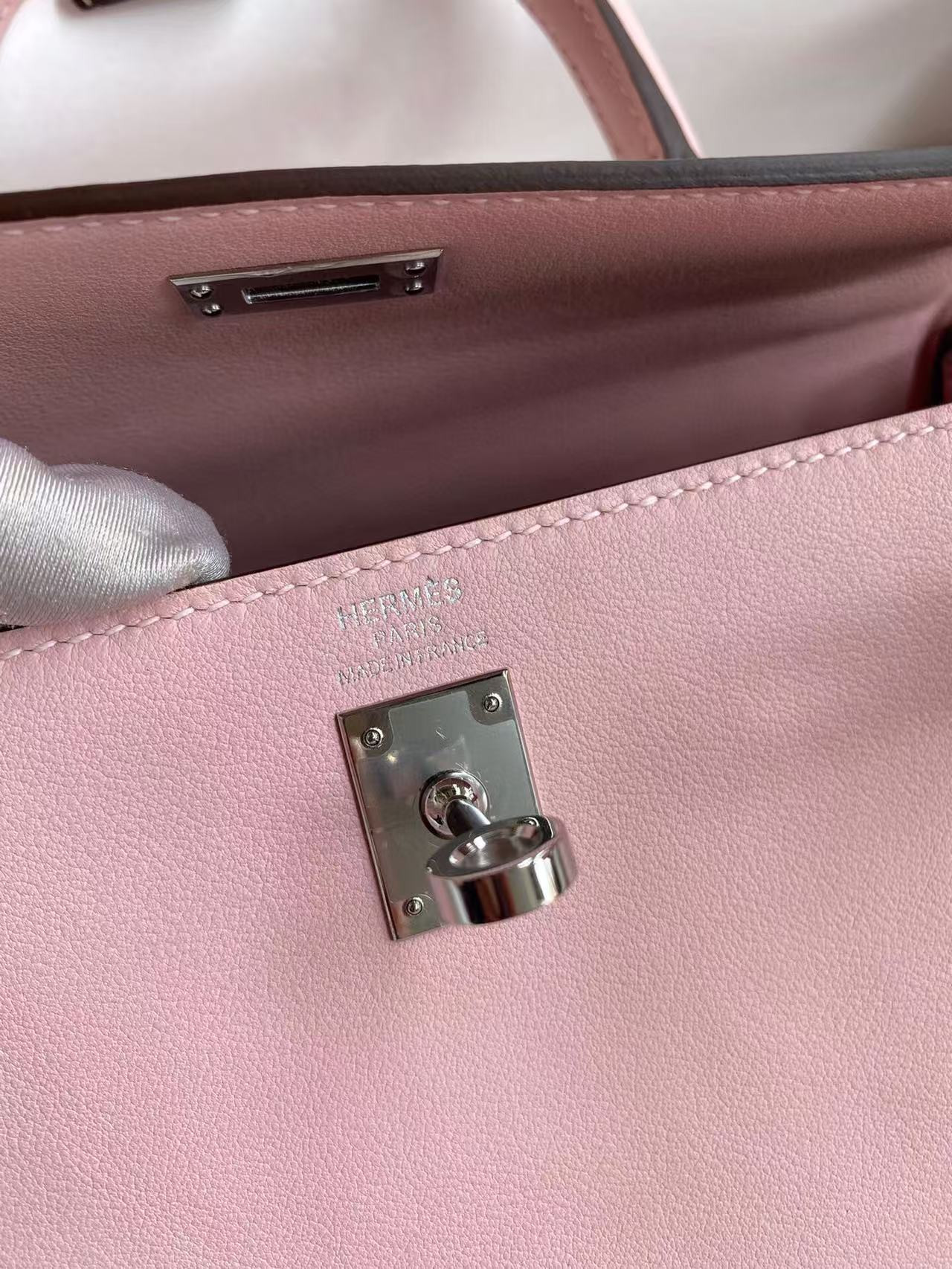 h**mes kelly silver-tone hardware swift 25 28 (cusT0mized, about 20days, no return no exchange)