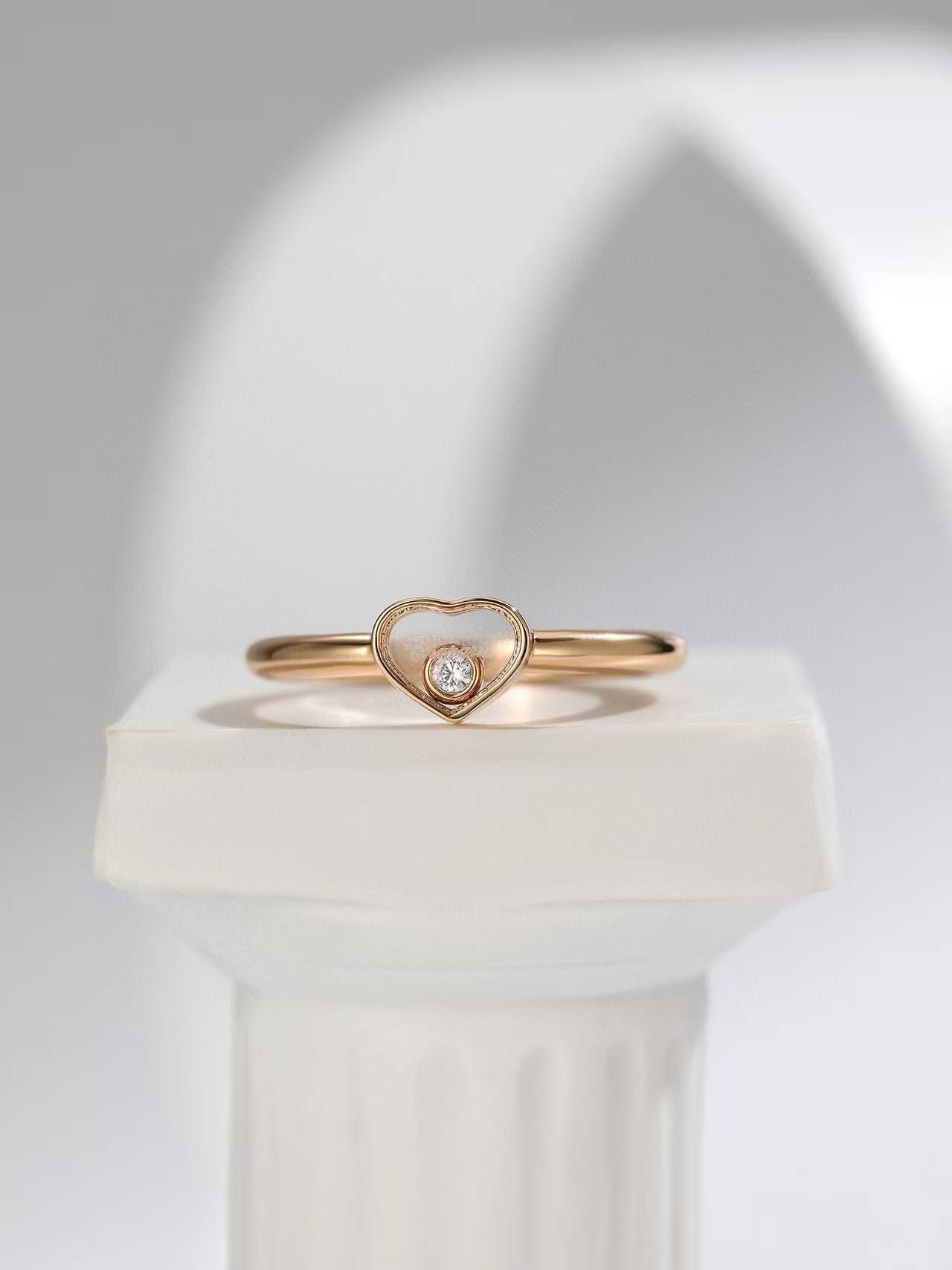 Ch0pard my happy heart di*m*nd ring
