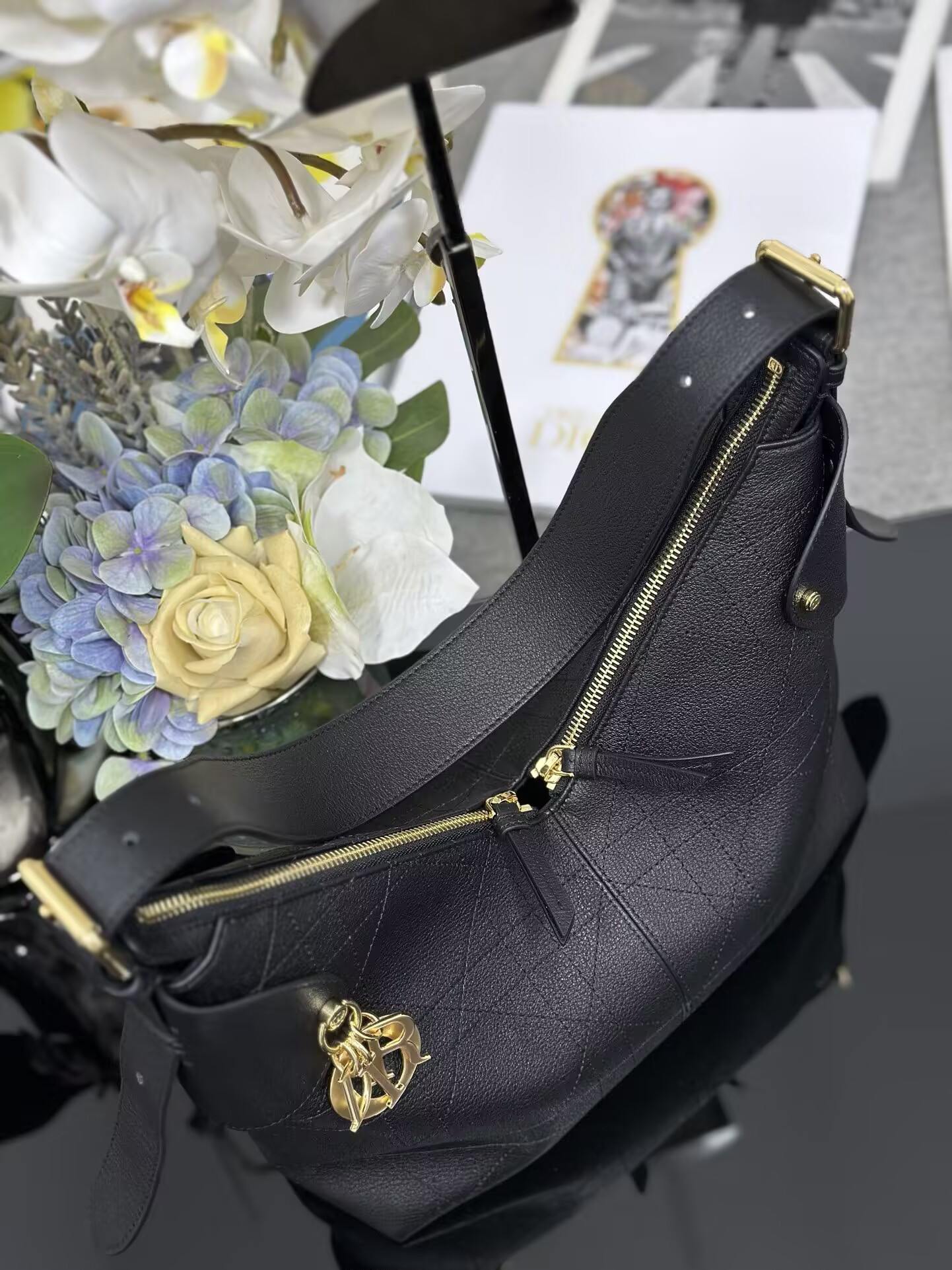 D*or medium D*or voyage bag 28x18x12cm
