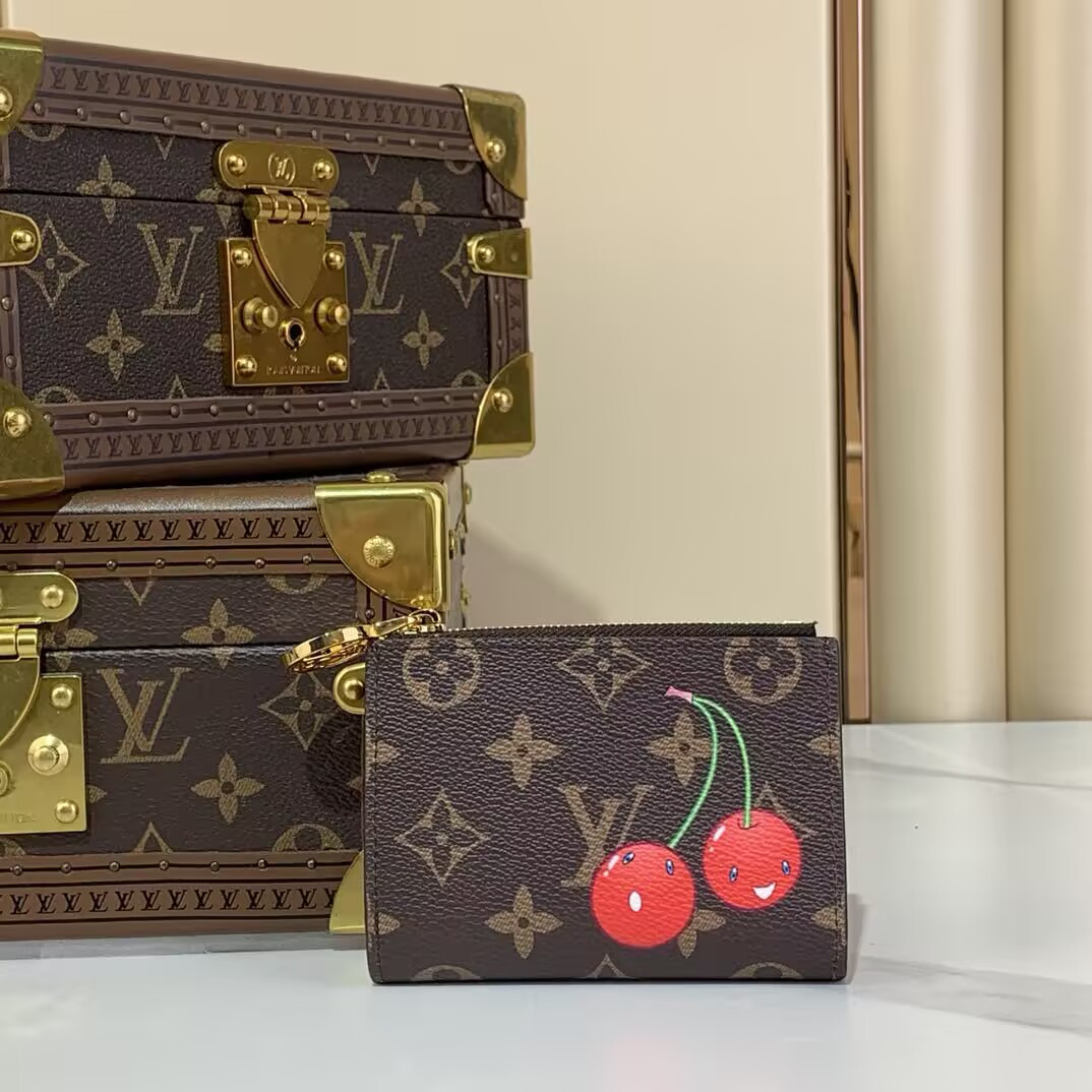 LV x TM Lisa Wallet M13420 11.5x1.5x9cm