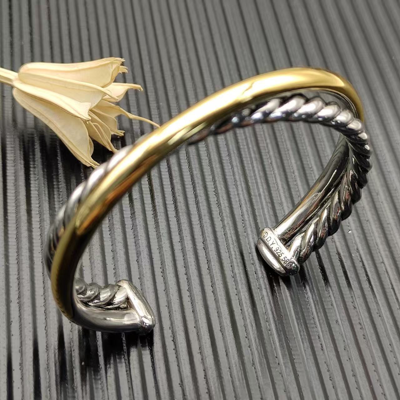 dau1d Yvrm*n 11mm crossover bracelet