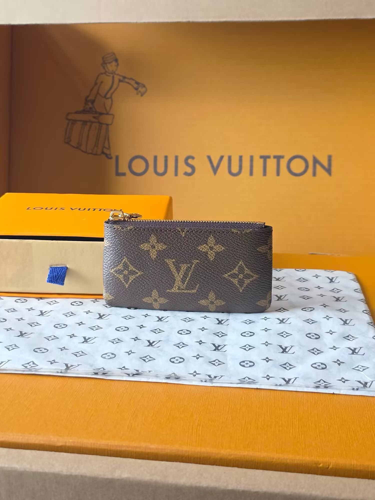 l0*is V*t0n monogram canvas key case m62650 12x7x1.5cm