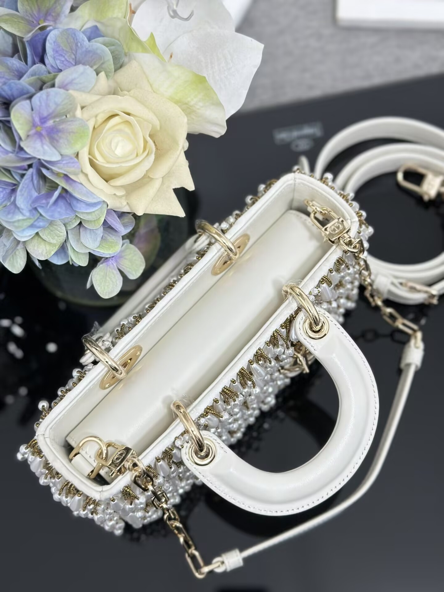 D*or small lady d-joy bag 22x6x12cm
