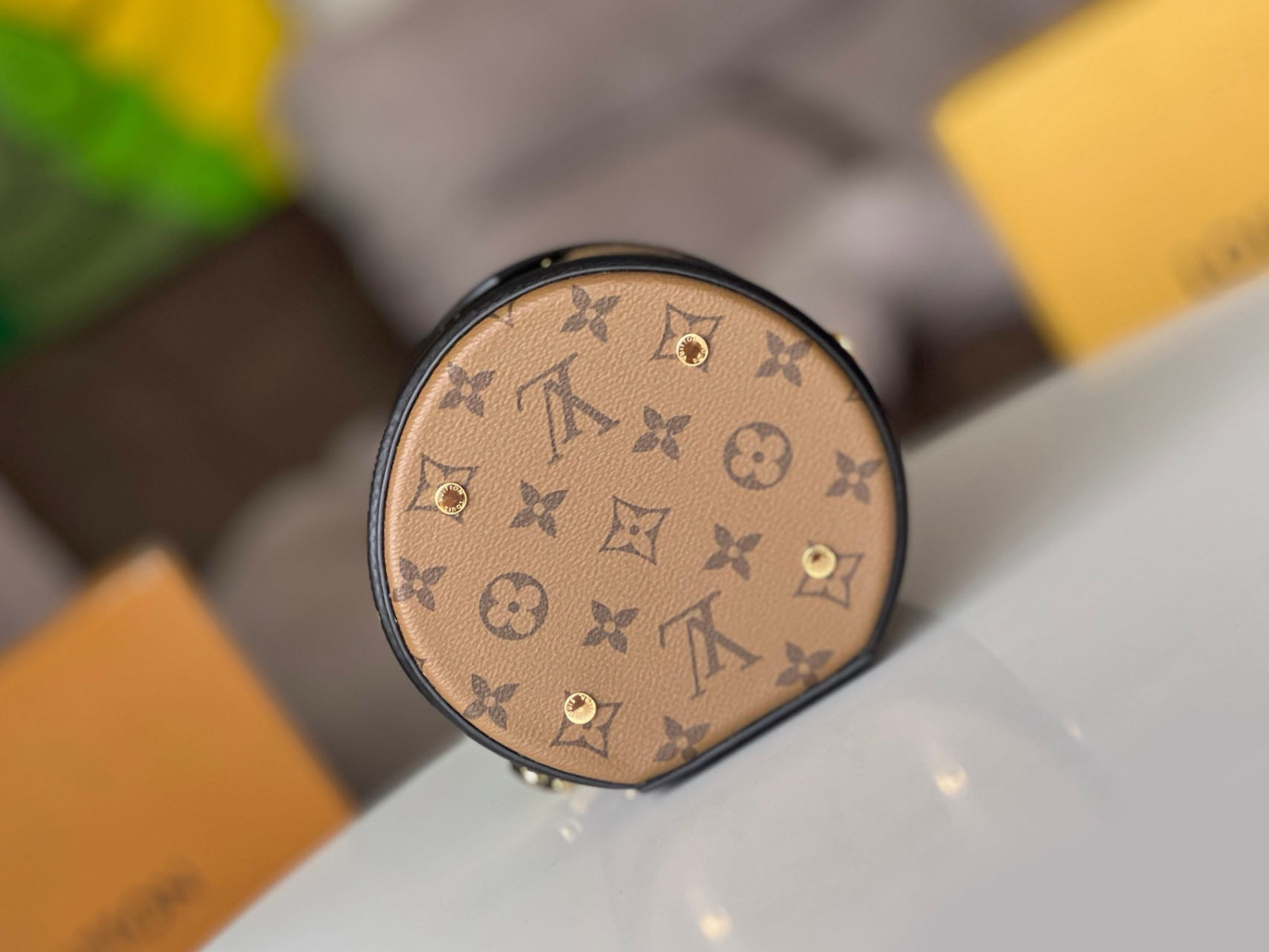 LV CANNES M43986 5.9x6.7x5.9 inches