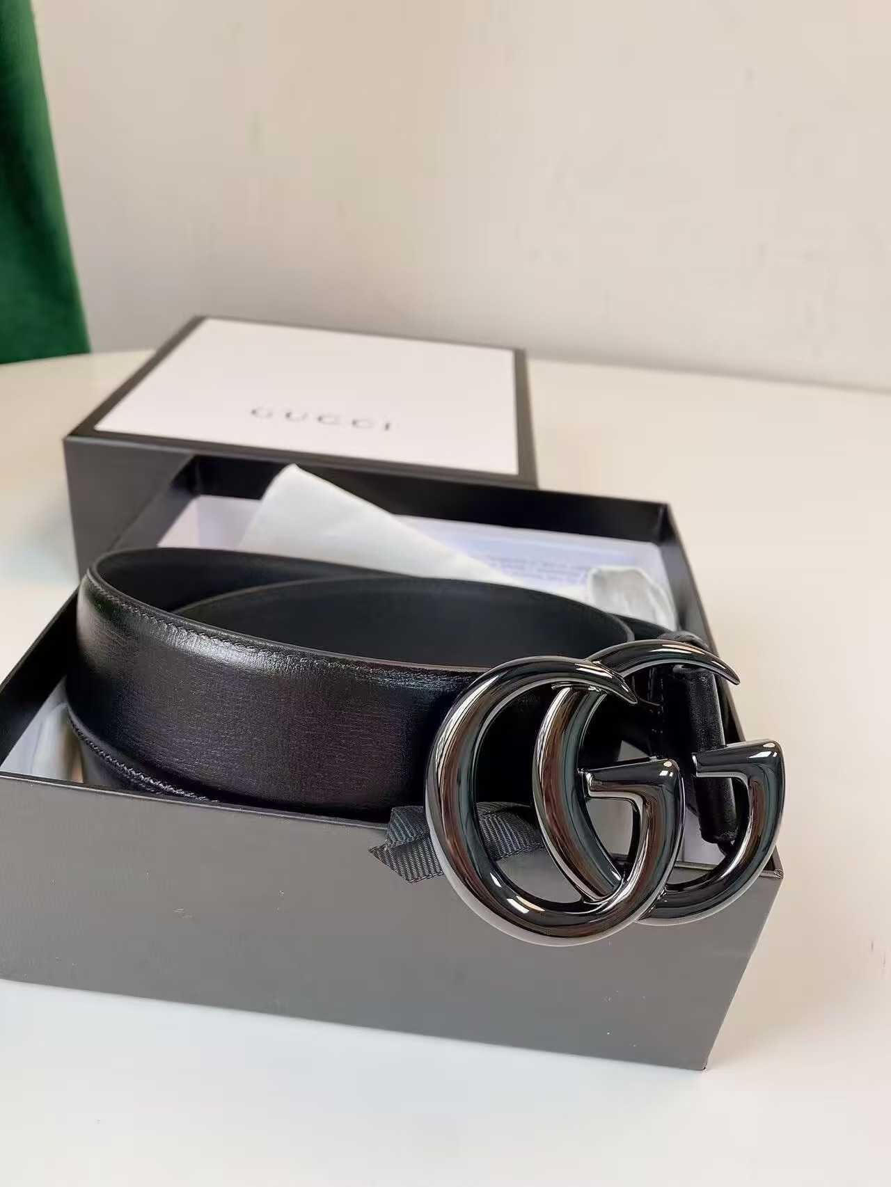 G*u*i gg marmont wide belt