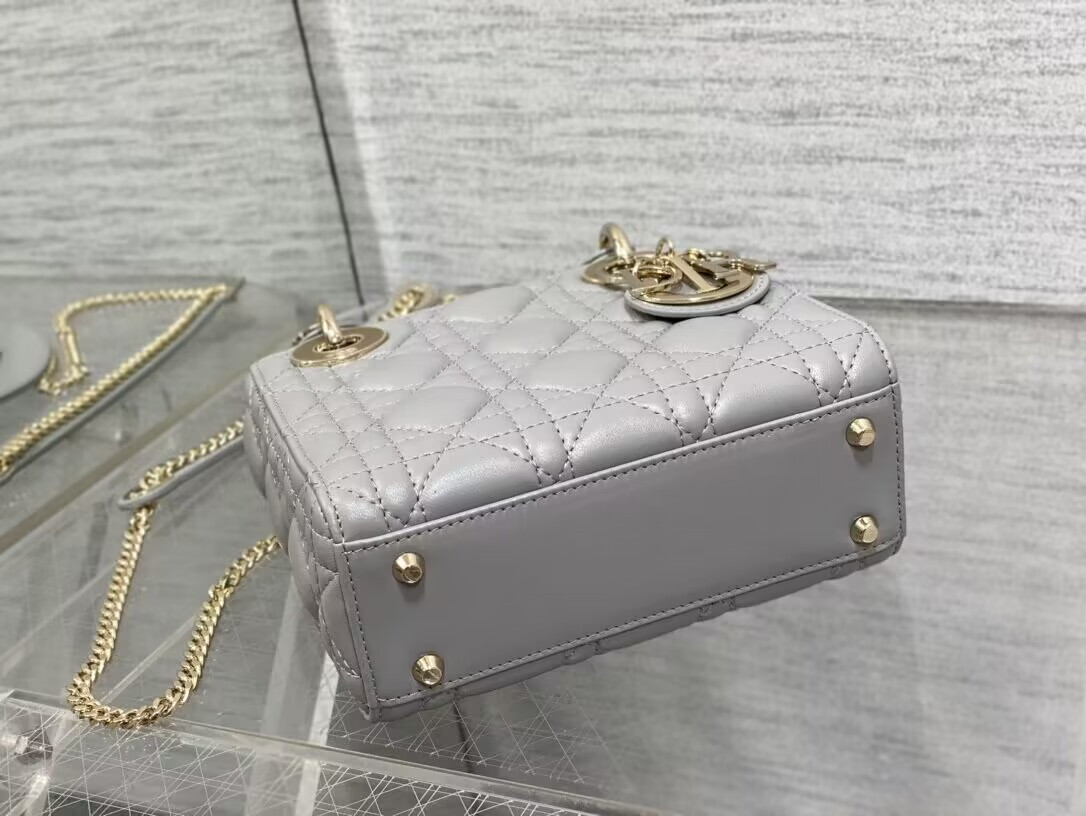 D*or  mini lady D*or bag 6.5 x 6 x 3 inches