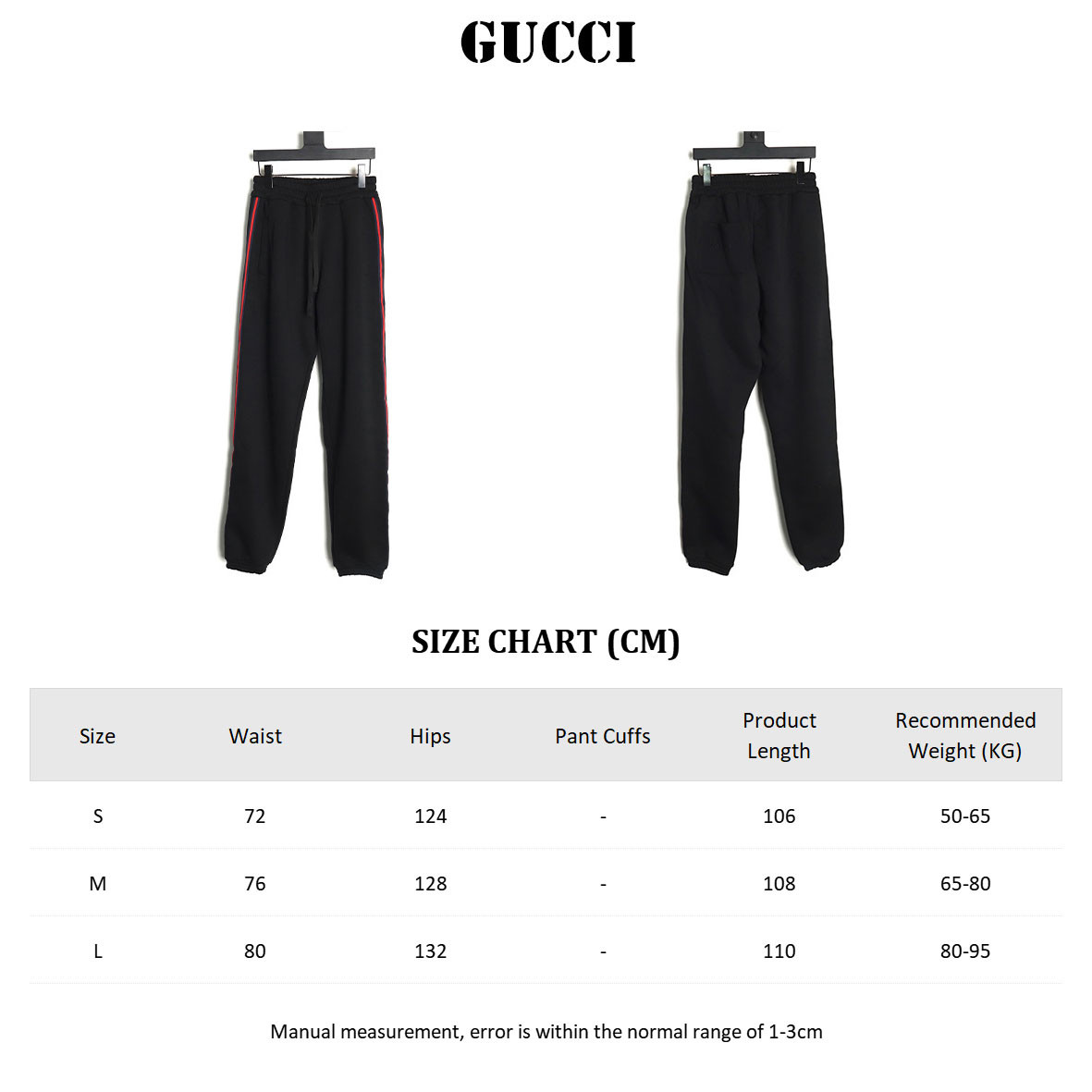 G*u*i guc fleece-lined pants suit