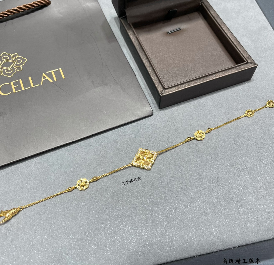 Bvcce11ati large laser yellow opéra series bracelet