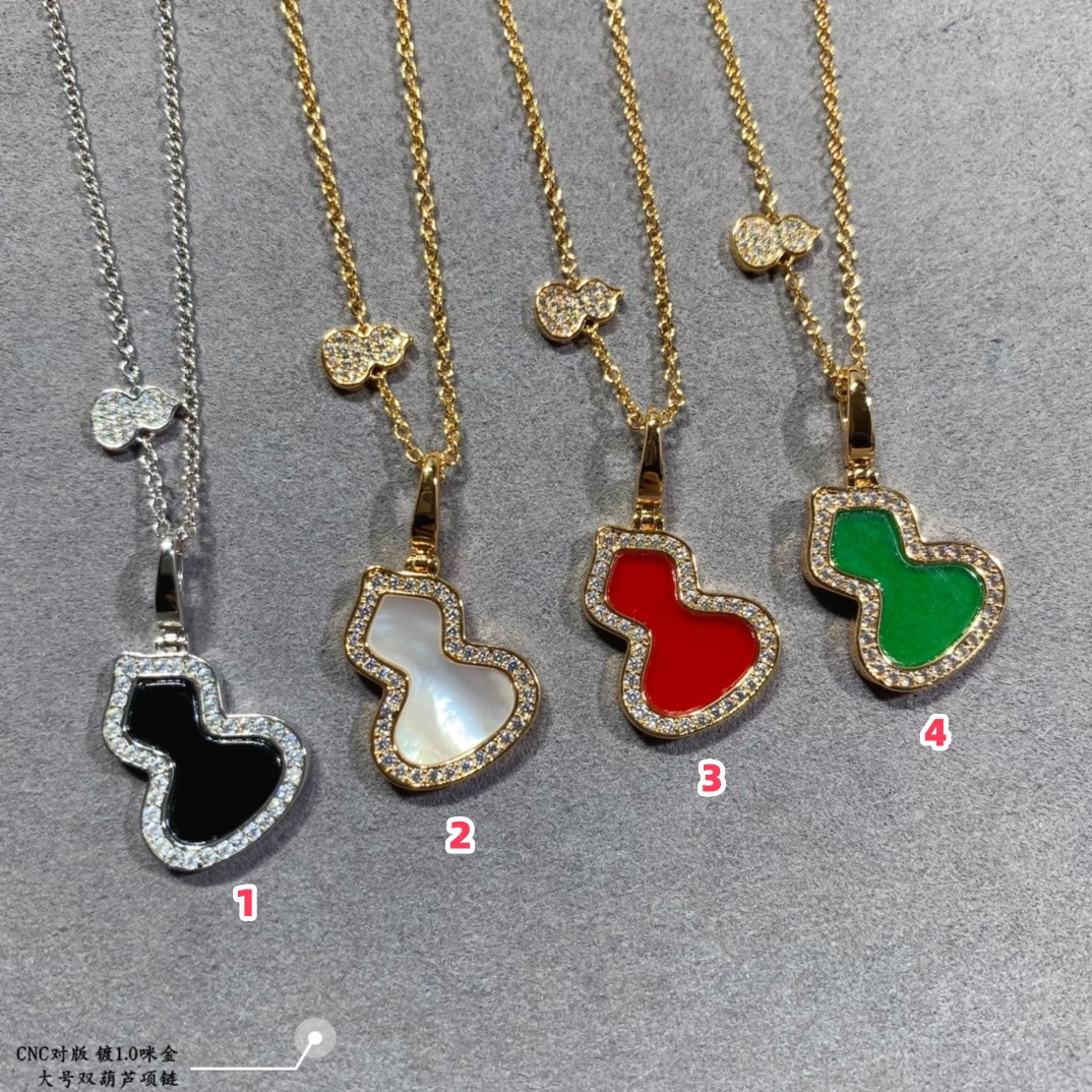Qee1in large gourd necklace