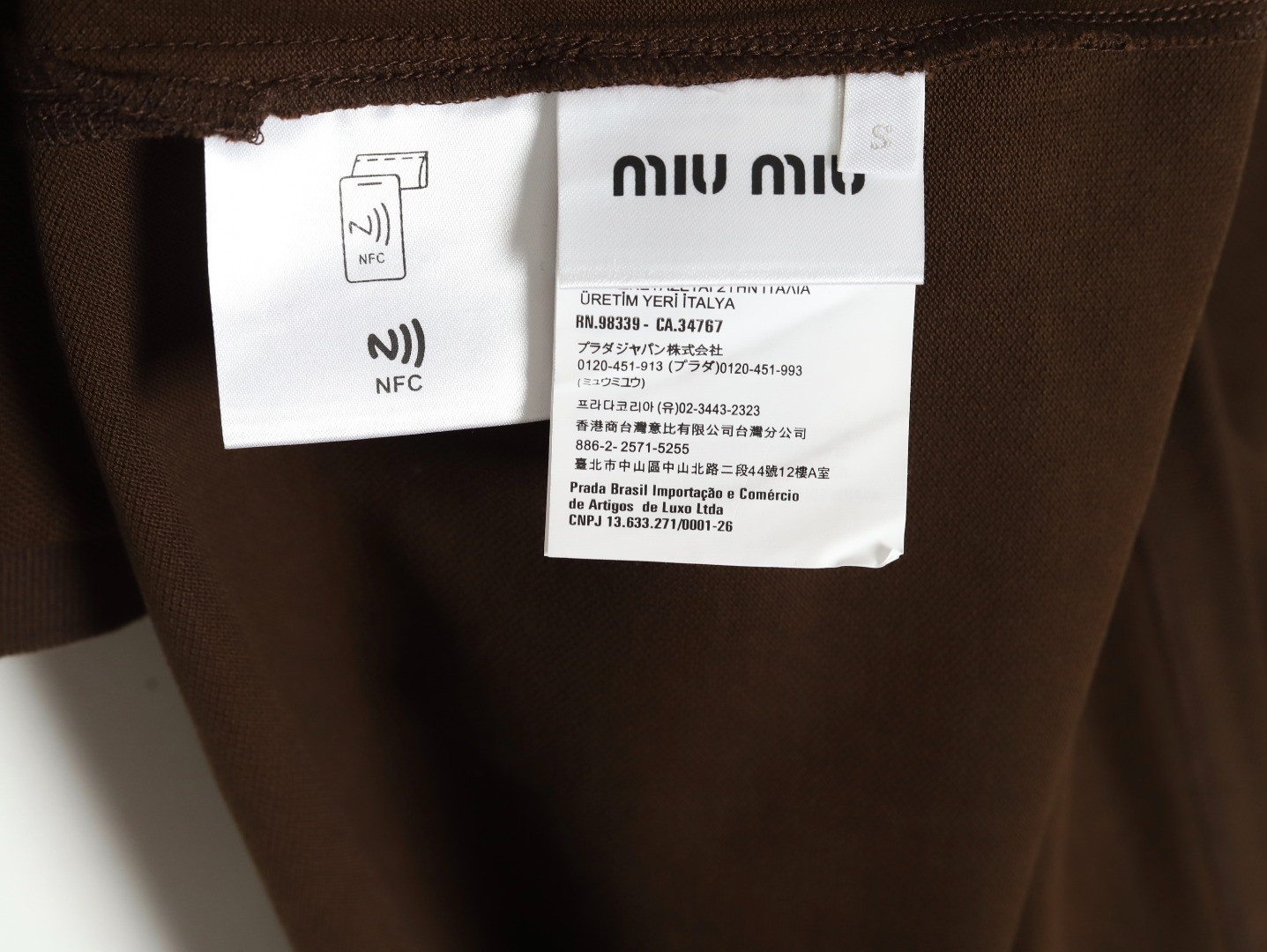 M1v M1v mm short-sleeved polo shirt