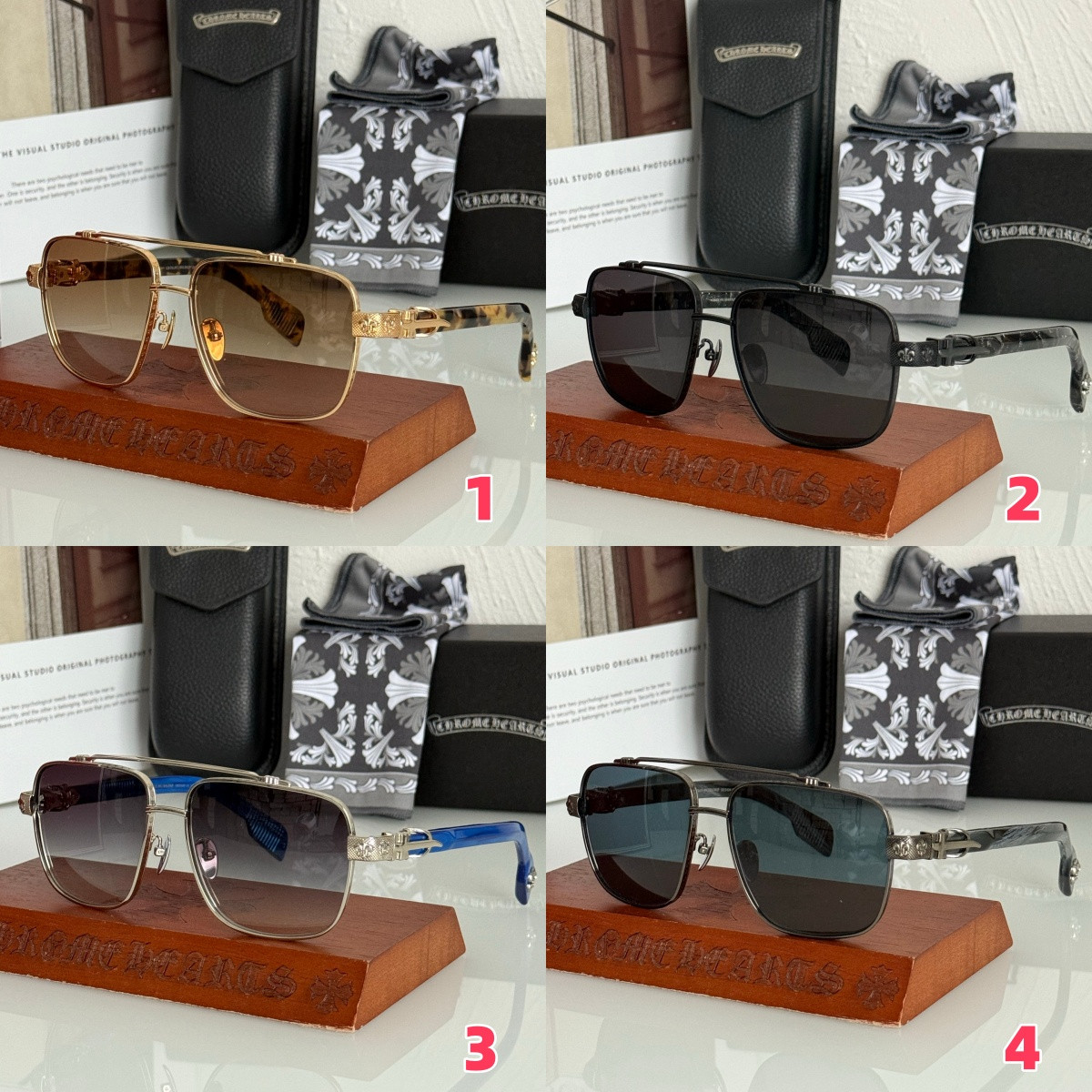 Ch**me He**ts glasses ch8282 60-16-154