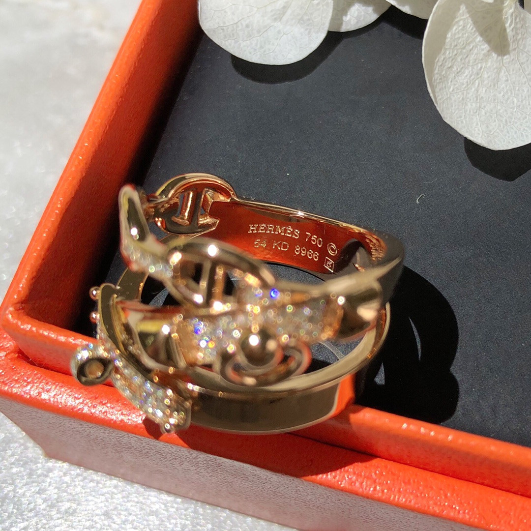 H**mes belt buckle ring