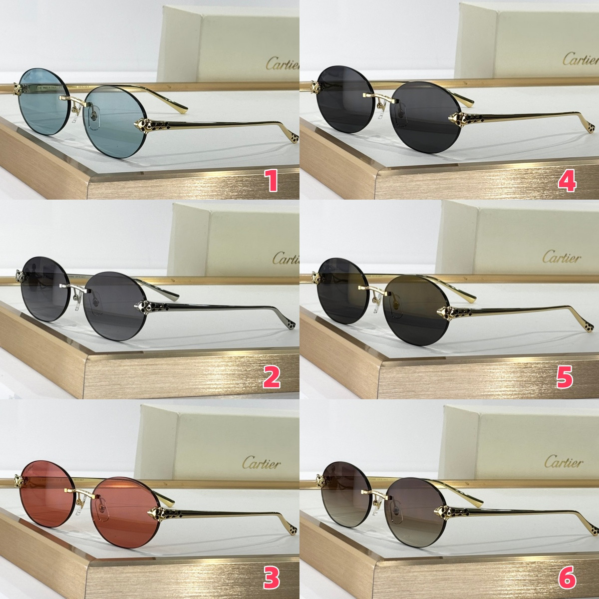 Ca*t*er glasses ct0586s 58-17-143